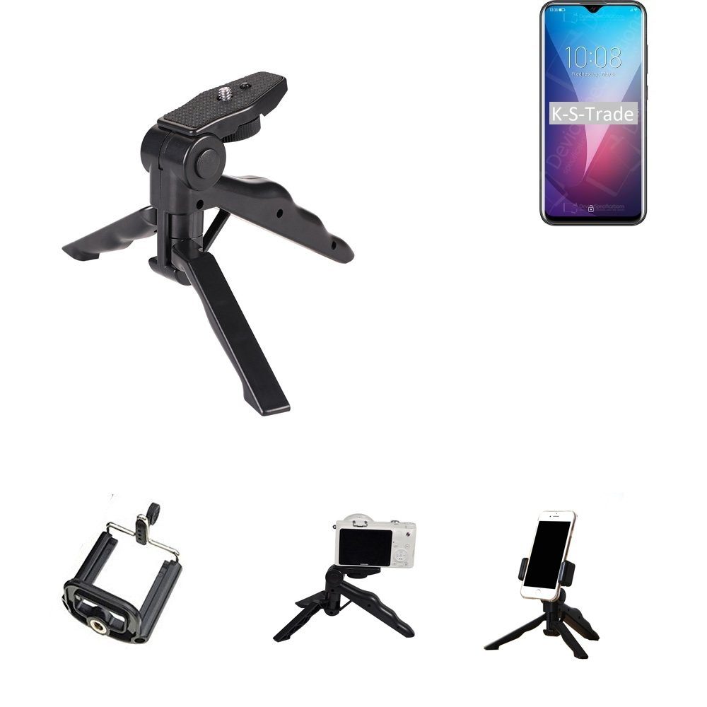 K-S-Trade für Oukitel Y4800 Smartphone-Halterung, (Stativ Tisch-Ständer  Dreibein Handy-Stativ Ständer Mini-Stativ)