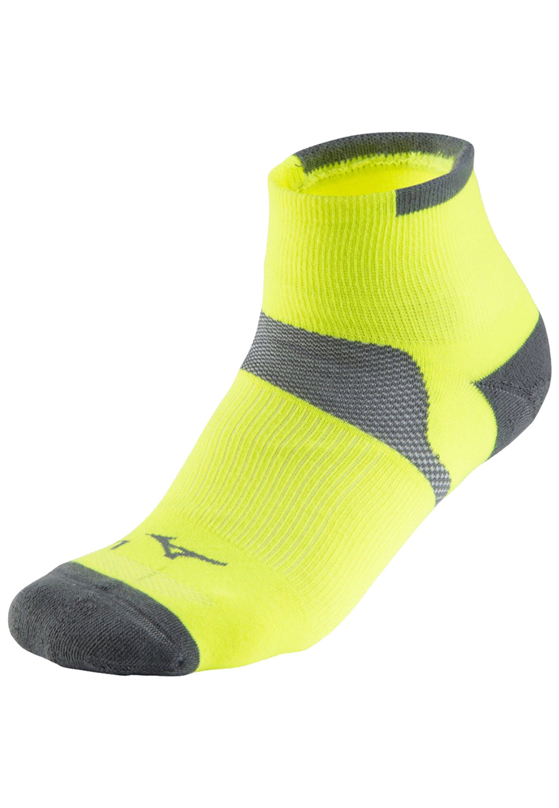 Mizuno Socken Drylite Race Mid (1-Paar) Gelb