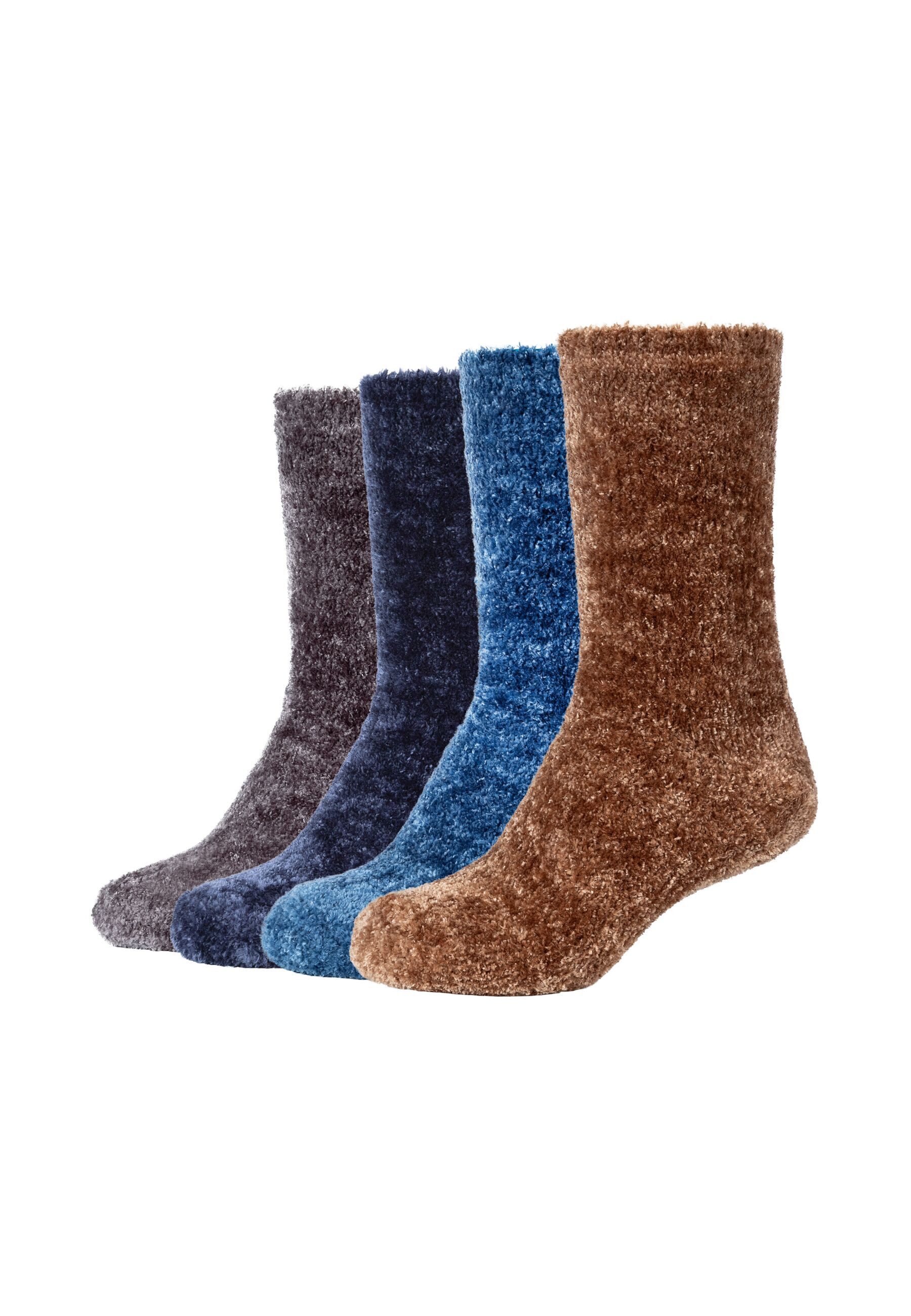Socken cosy aloe velvet 4er Pack