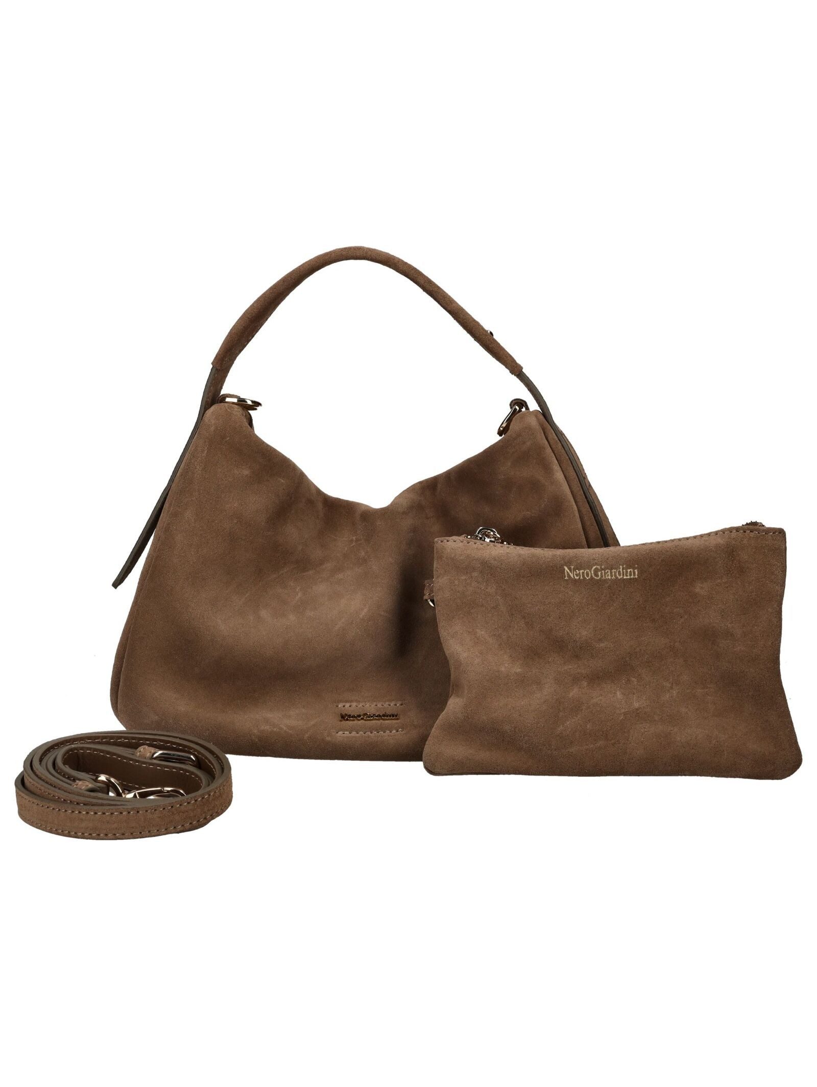 Nero Giardini Handtasche Taschen Veloursleder .