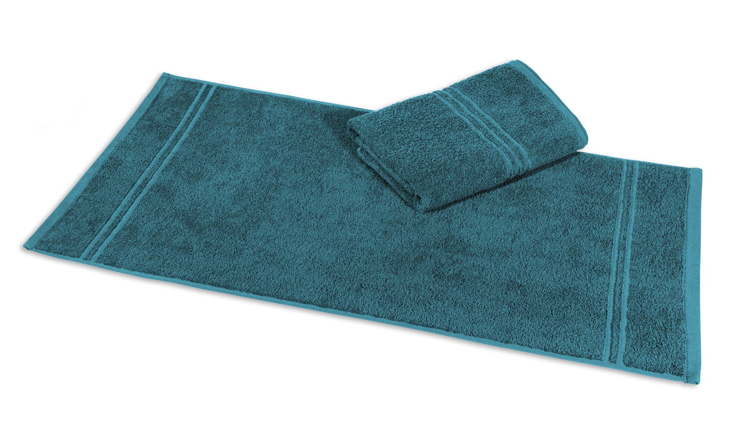 Baumwolle 100% Set Objektwäsche petrol Handtuch aurora Badetücher Premium Rio Qualität Baumwolle,