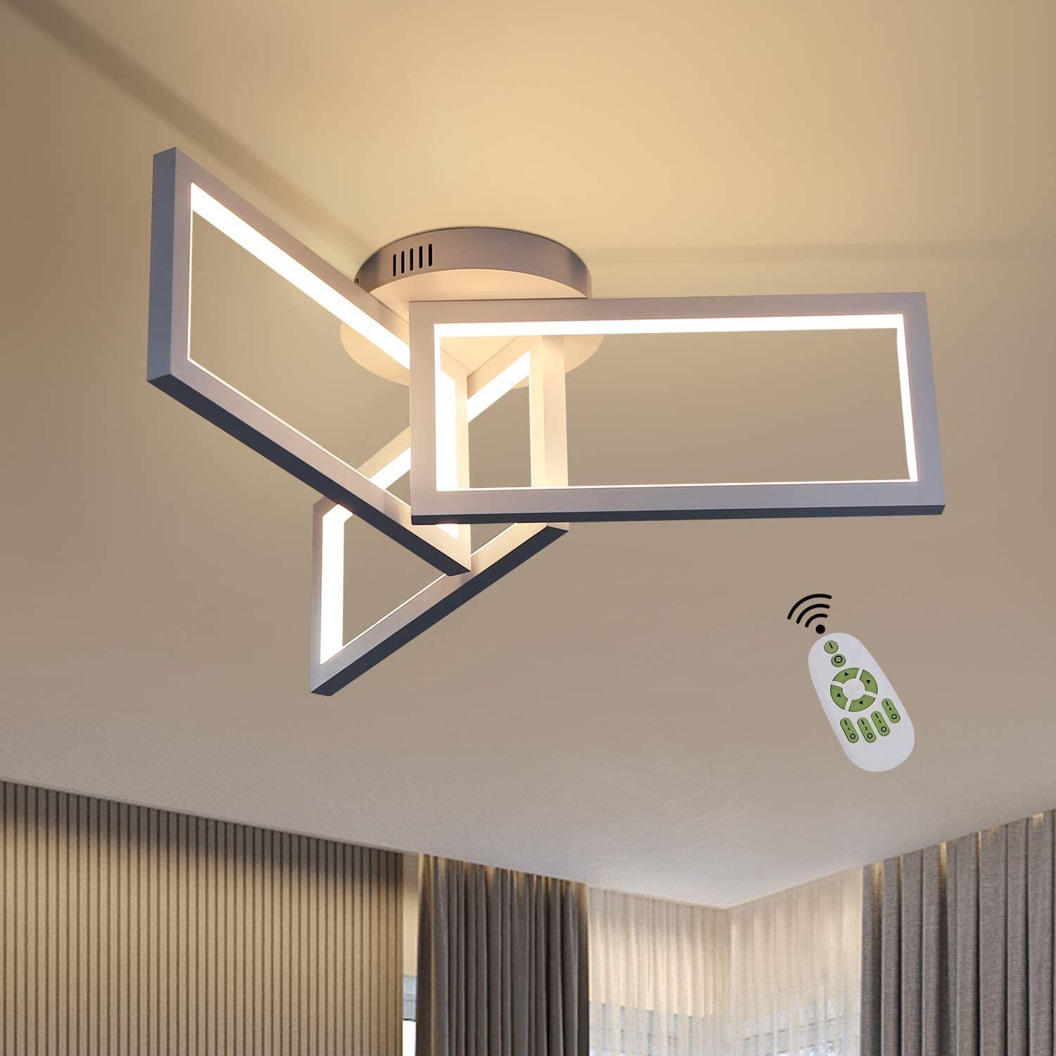 ZMH LED Deckenleuchte »Deckenlampe dimmbar mit
