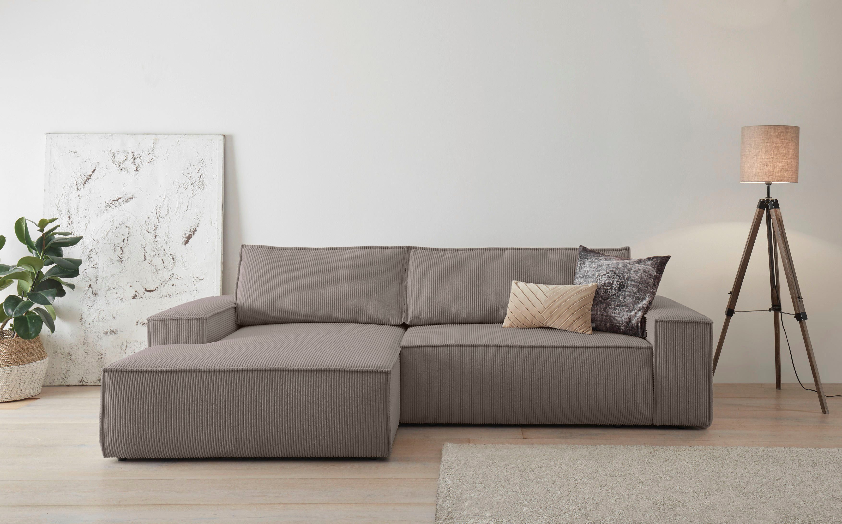 Home affaire Ecksofa SHERWOOD L-Form, 267 cm - OTTO. Verlässliche Qualität. günstig online kaufen