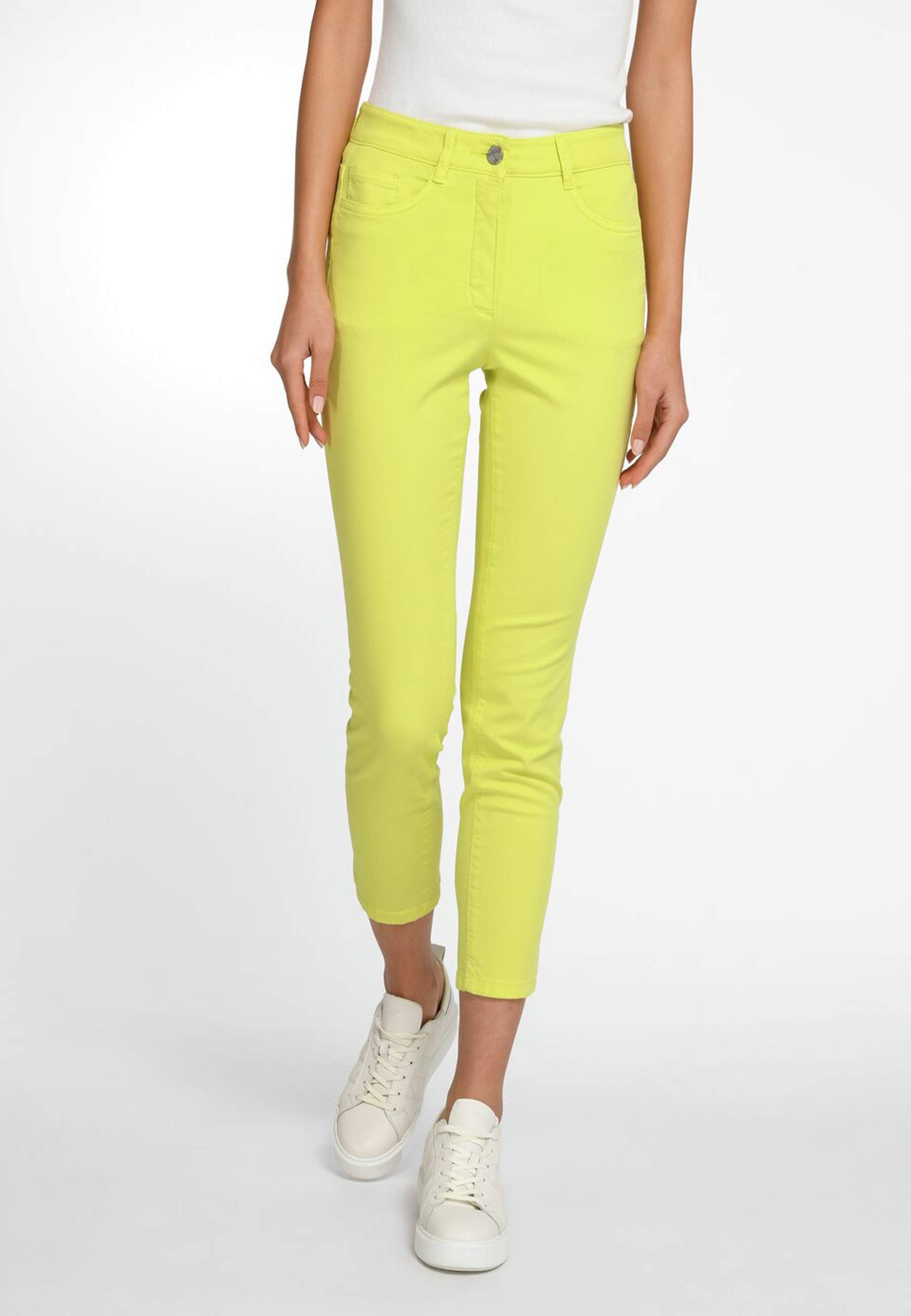 Basler Skinny-fit-Jeans Cotton limette