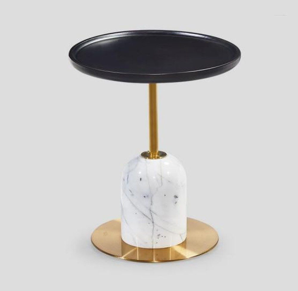 JVmoebel Beistelltisch Stilvoller runder Couchtisch für das Wohnzimmer - Beistelltisch Möbel (1-St., 1x Beistelltisch), Made in Europa