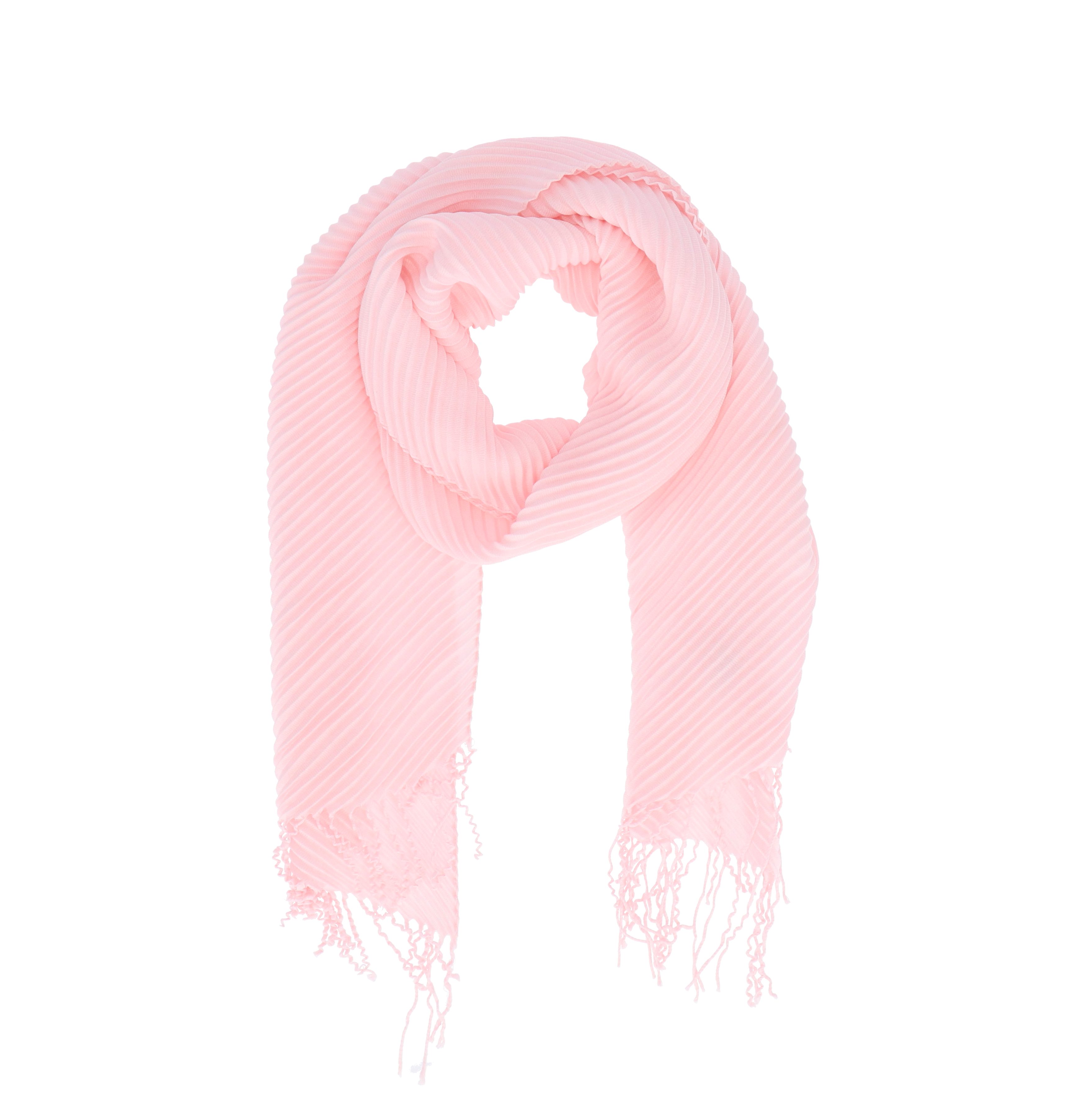 halsüberkopf Accessoires Modeschal Schal Pashmina Plissee, in tollen Farben!
