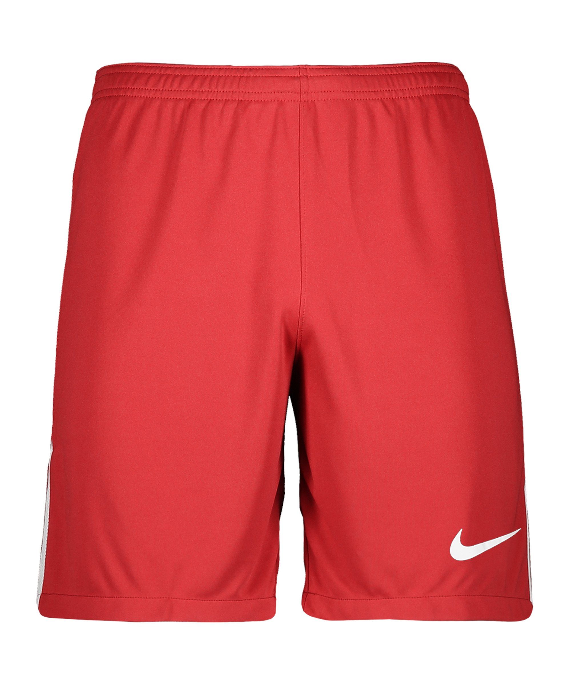 League Sporthose Short III rotweissweiss Nike