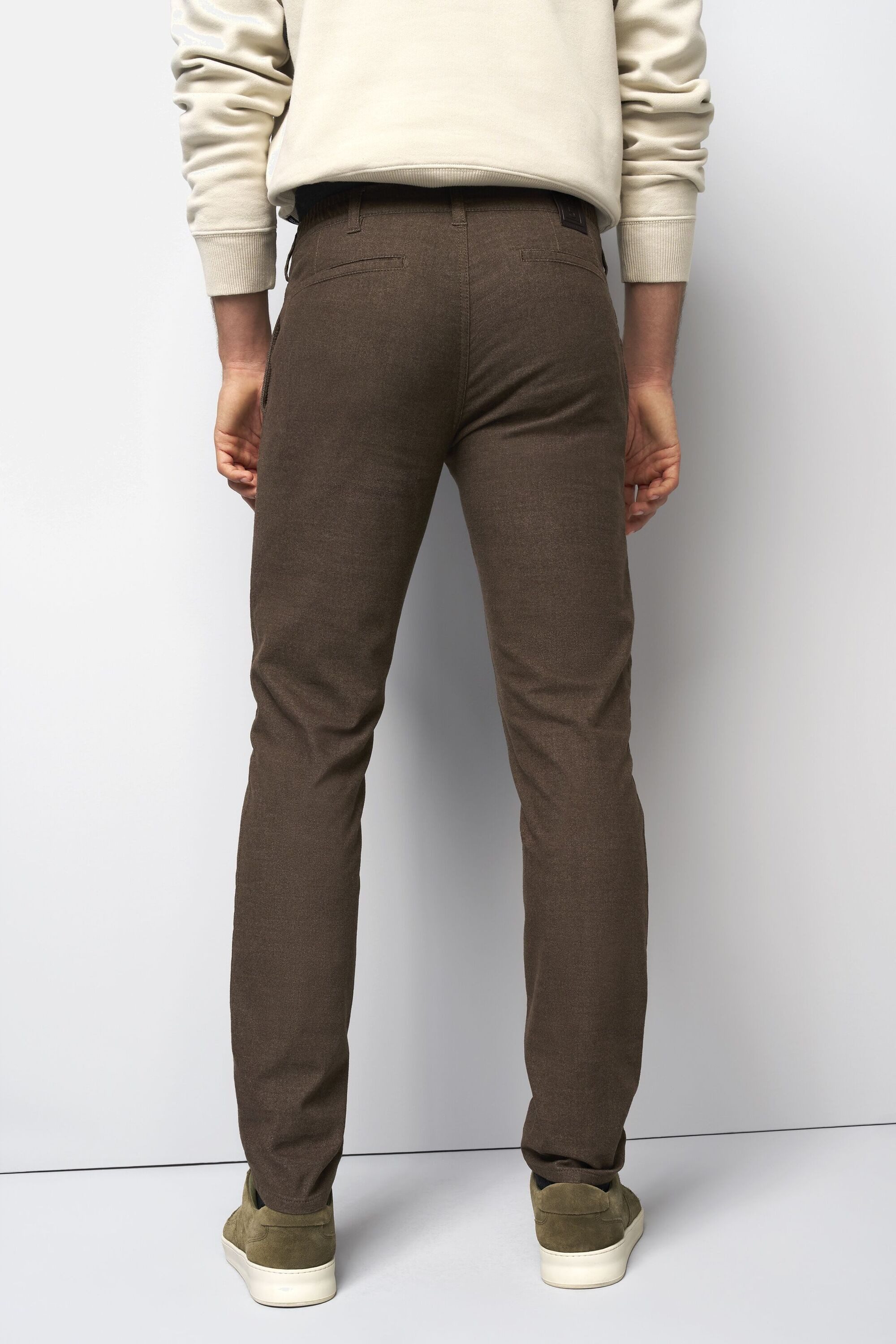 MEYER Chinos M5 Move M5 Move im Wool-Look