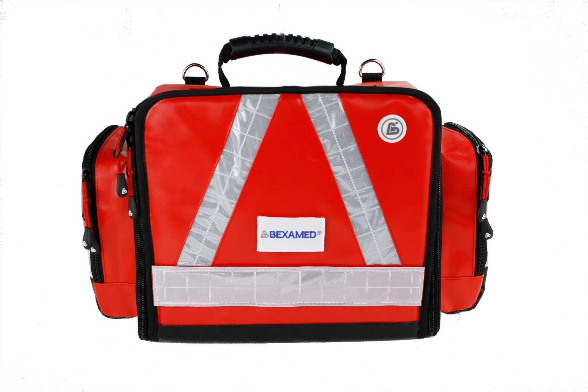 BEXAMED Arzttasche Notfalltasche FLEX RED Plane 28 x 32 x 18 cm