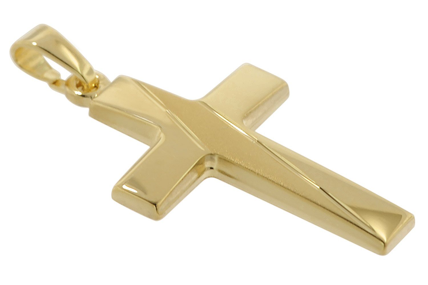 trendor Kette mit Anhänger mit -Anhänger für Gold auf Silber günstig online kaufen