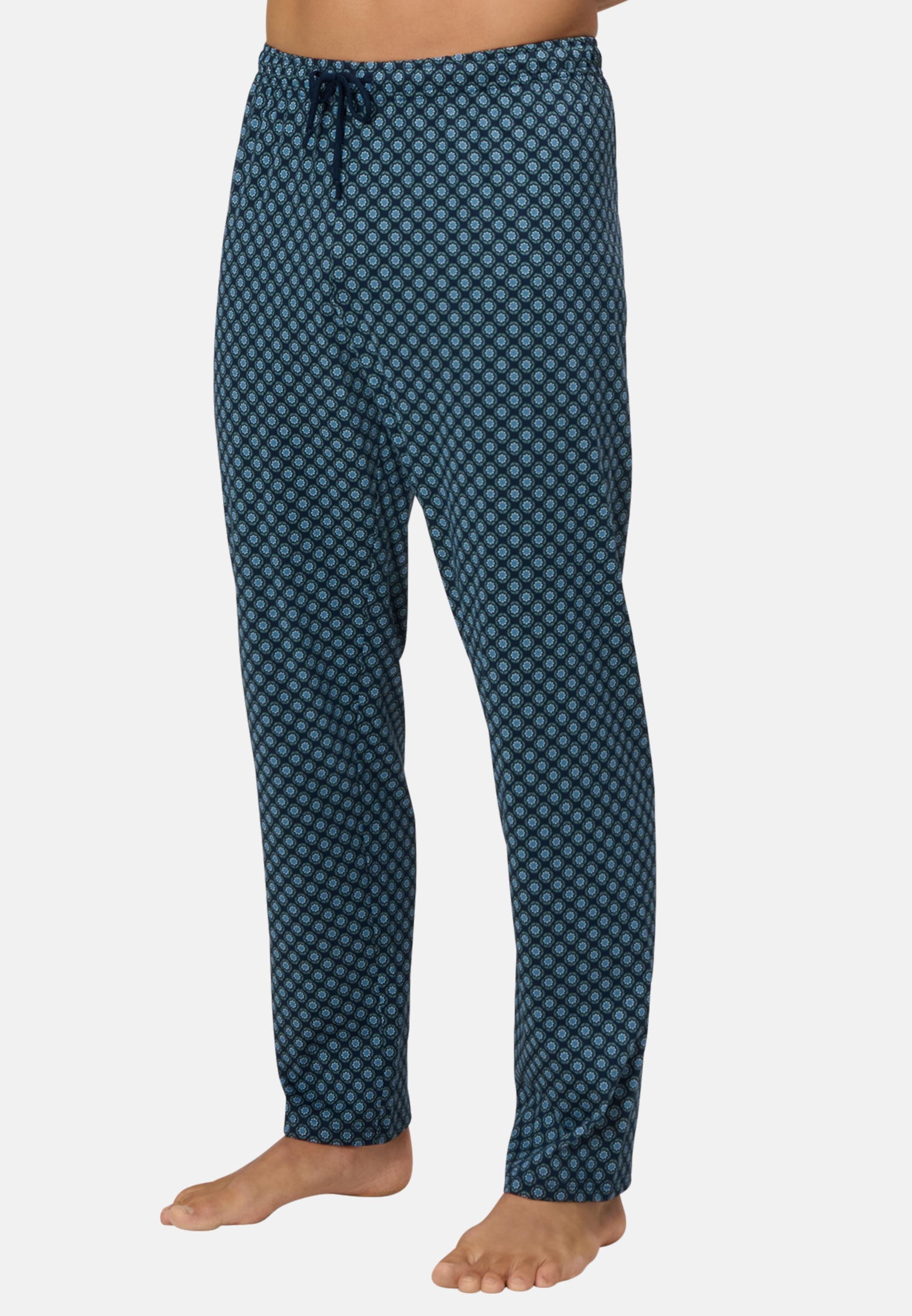 Ammann Schlafhose Mix & Match (1-tlg) Schlafanzug Hose - Baumwolle - Blickdicht - Aus Baumwolle