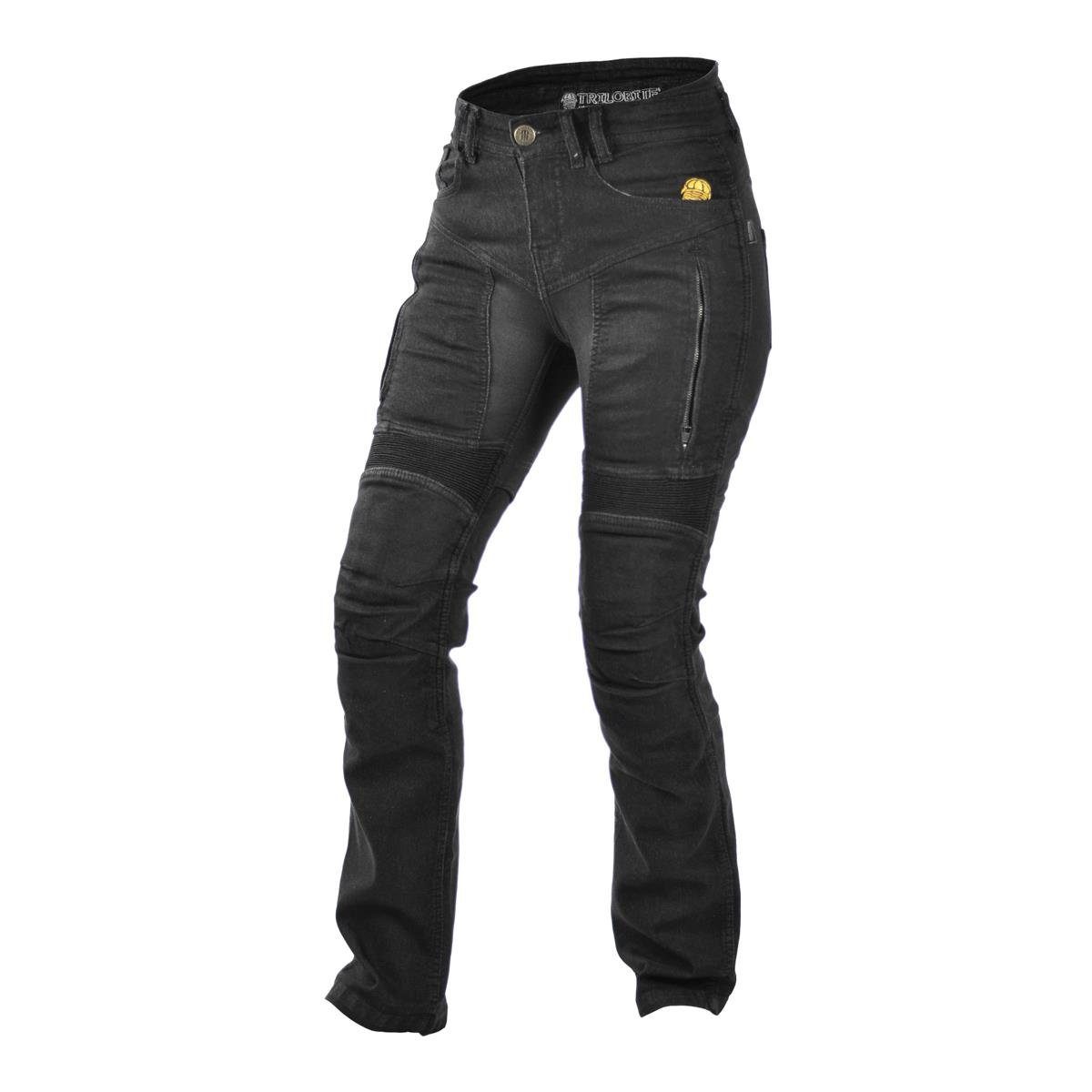 Trilobite Motorradhose »Trilobite PARADO Motorrad-Jeans Damen schwarz«