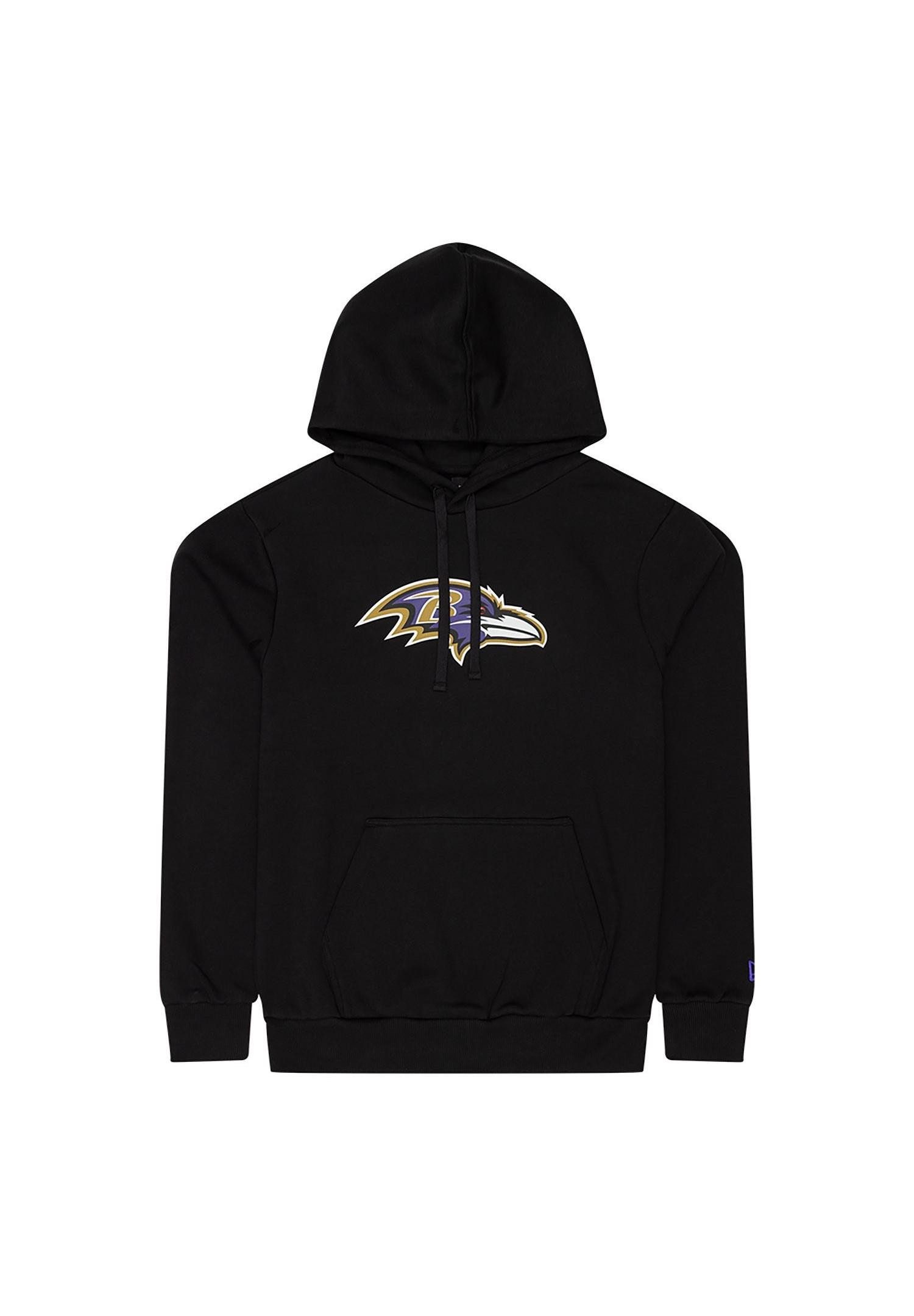 New Era Hoodie Baltimore Ravens NFL Team Logo Hoody Schwarz Kapuzenpullover New Era (1-tlg)