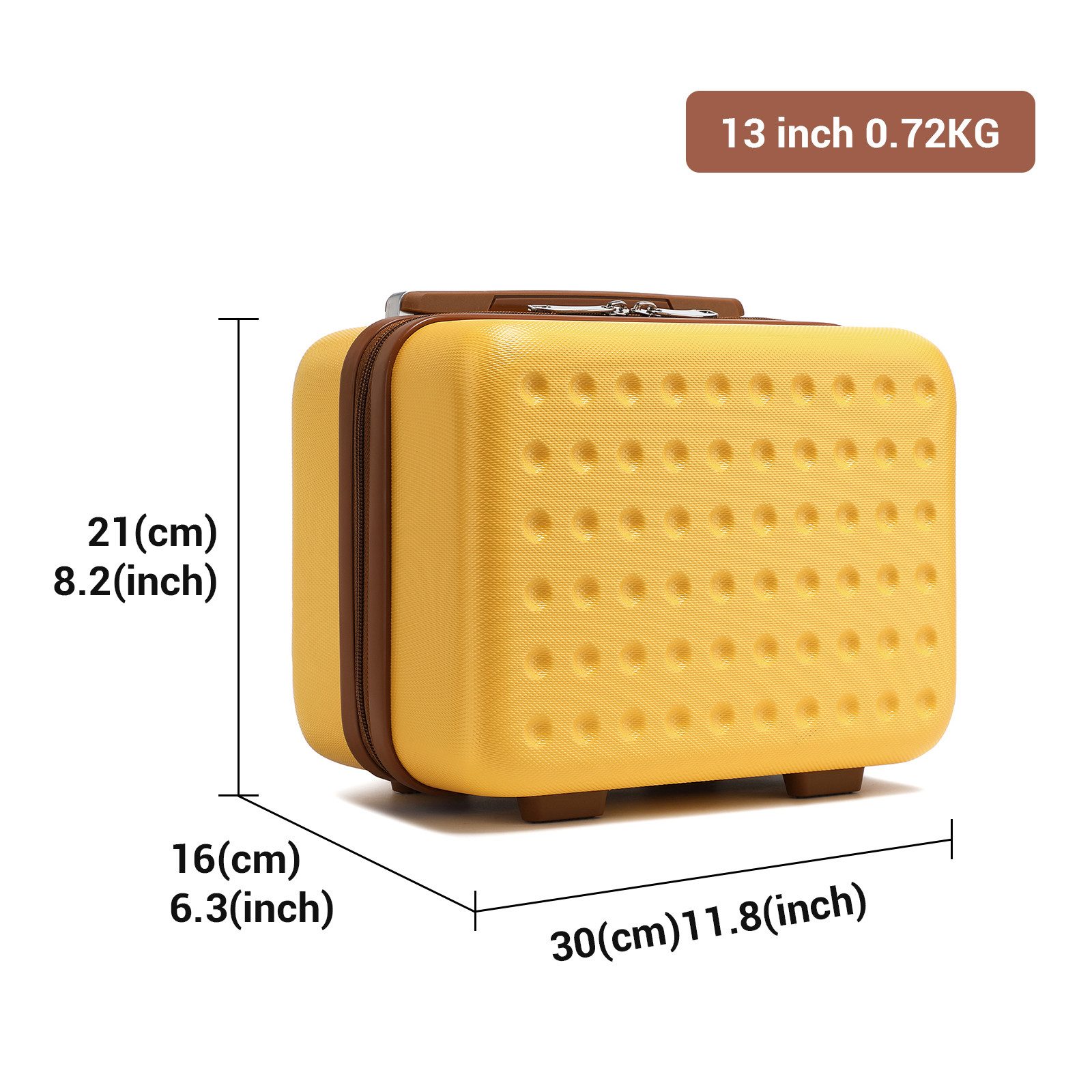 British Traveller Hartschalen-Trolley Hartschalenkoffer 100% ABS günstig online kaufen