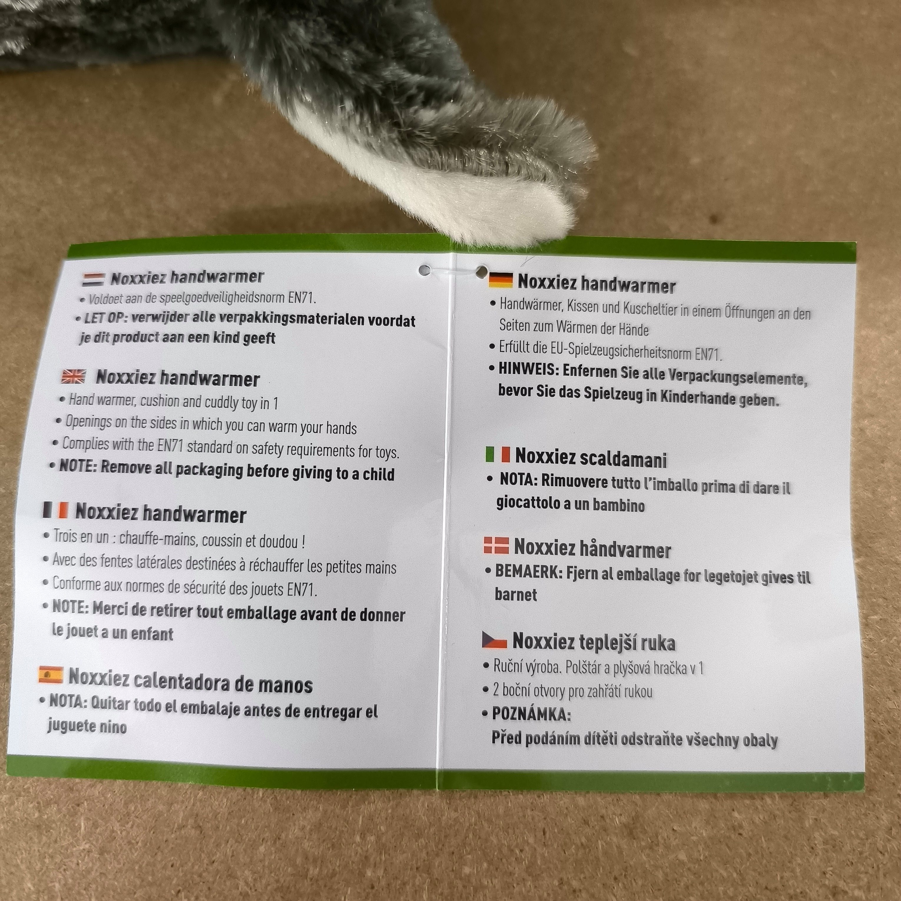 NOXXIEZ Handwärmer Ziege Handwärmer Noxxiez Kuscheltier