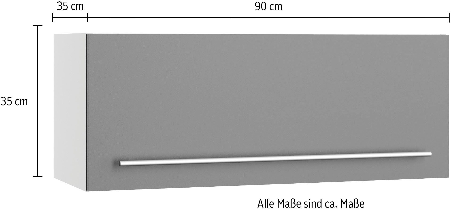 KOCHSTATION Klapphängeschrank KS-Bern2 Breite 90 cm, 1 Klappe – Bild 5 von 5