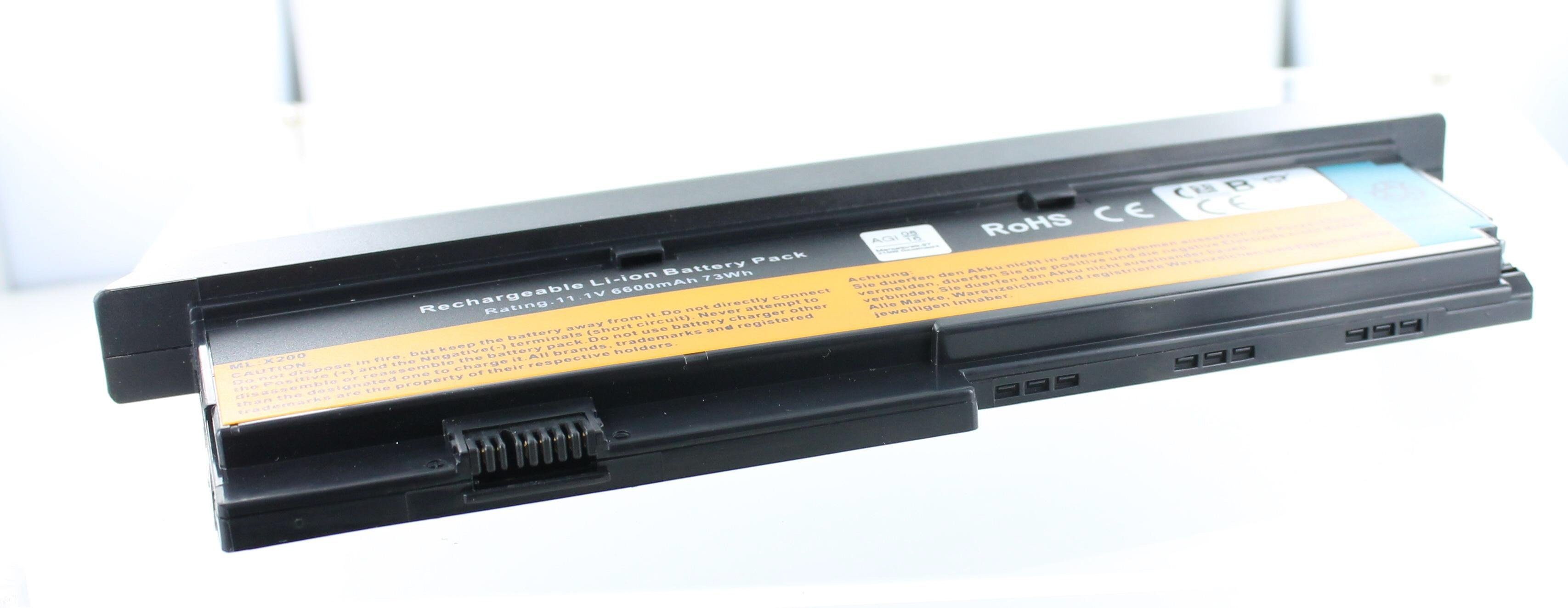Lenovo Akku schwarz ThinkPad Akku mit kompatibel Akku AGI X201