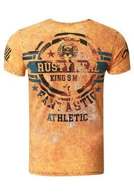 Rusty Neal T-Shirt in cooler Vintage-Optik