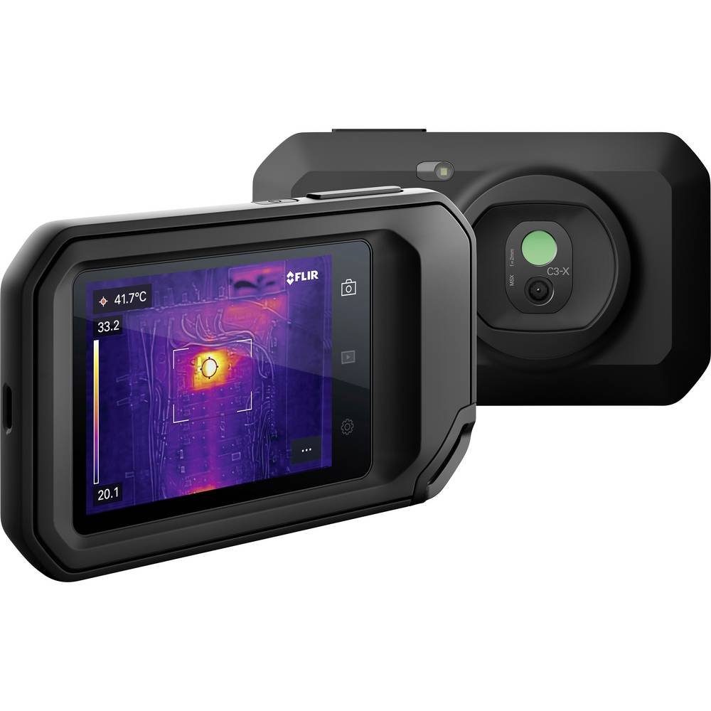 Flir Wärmebildkamera Wärmebildkamera 90501-0201, MSX®, WiFi, integrierte Digitalkamera, 2m fallsicher