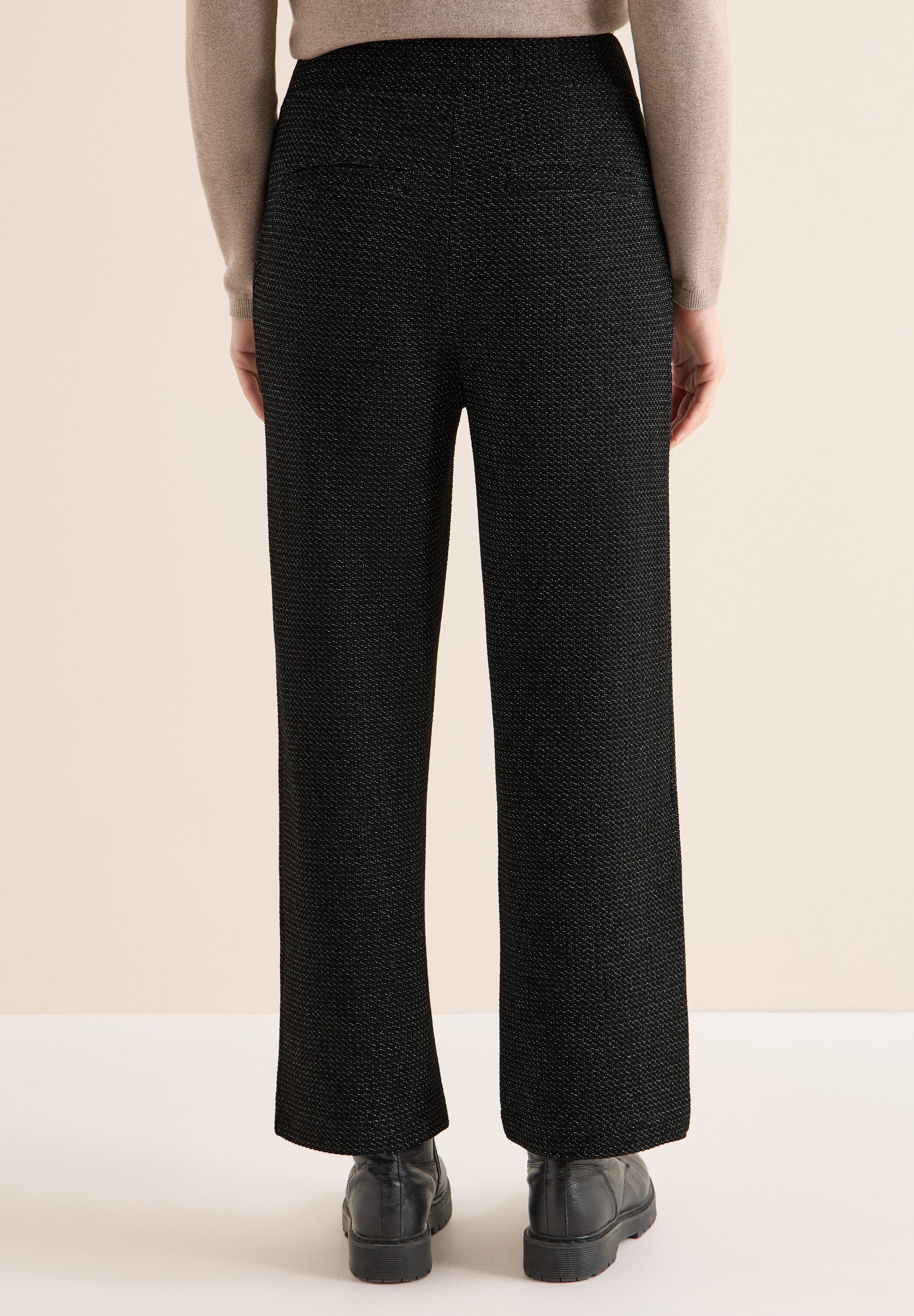 CECIL Stoffhose High Waist