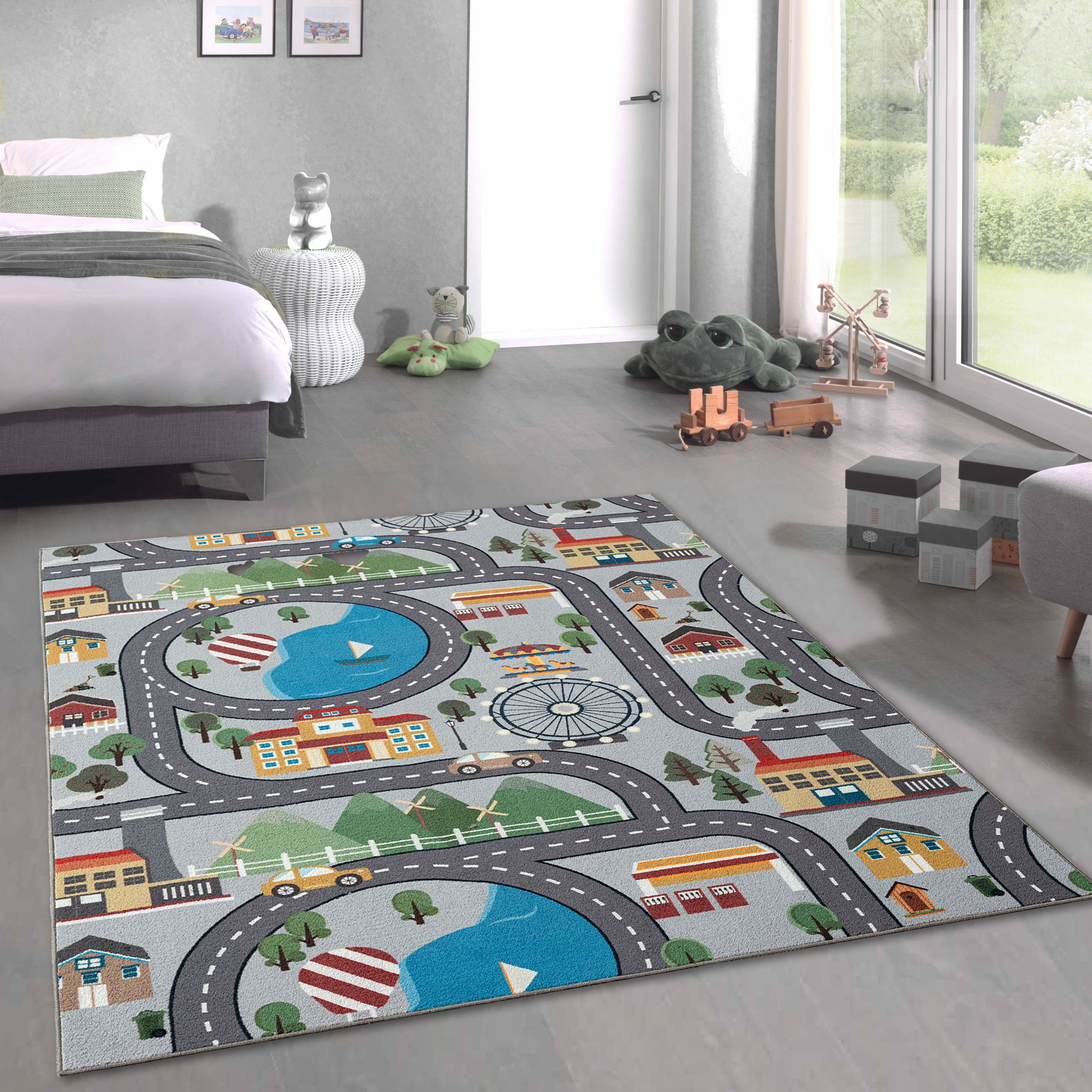 Carpetia Teppich Kinder Spielmatte mit Blick günstig online kaufen