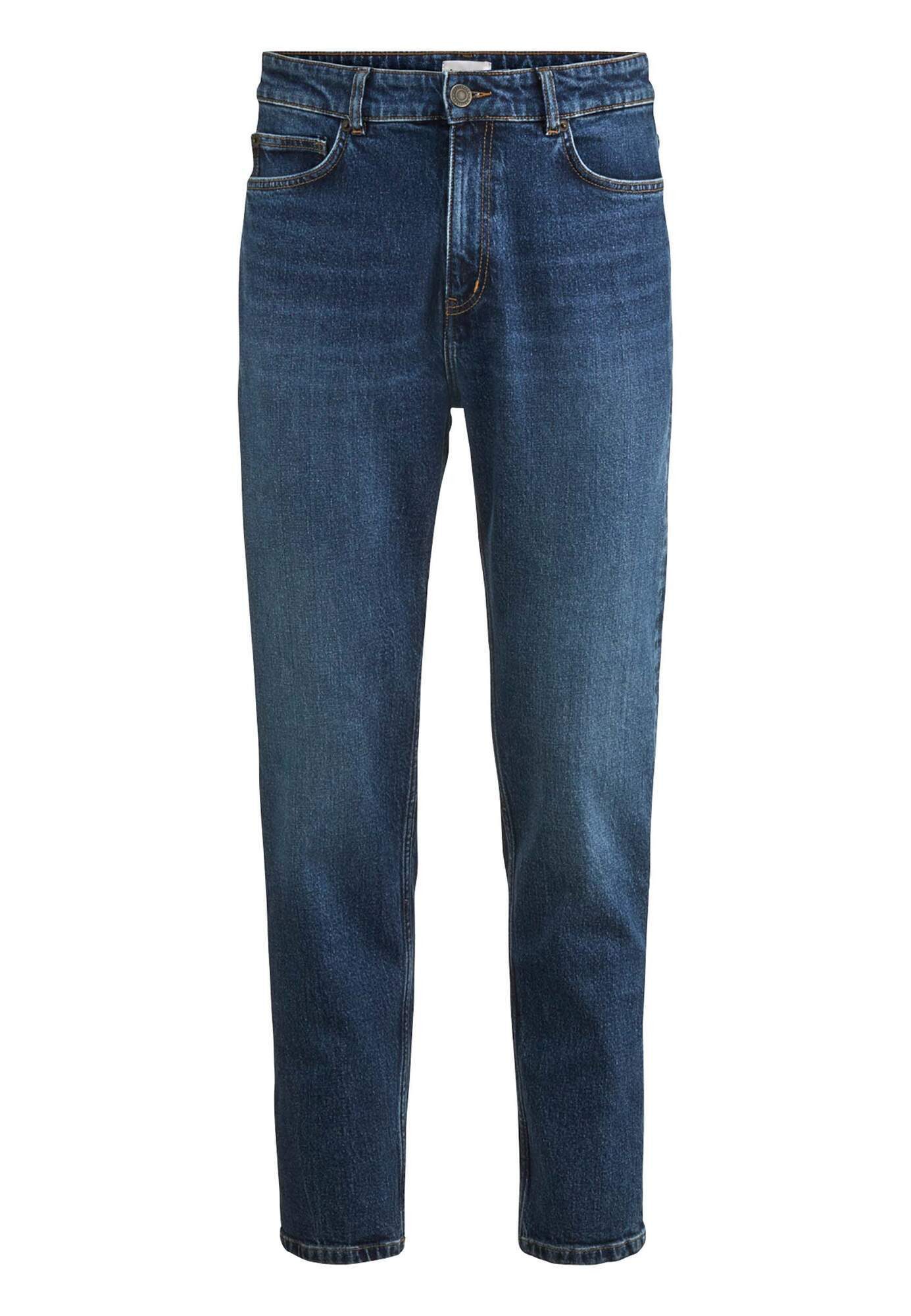 Hessnatur Bequeme Jeans aus reinem Bio-Denim (1-tlg) aus reinem Bio-Denim