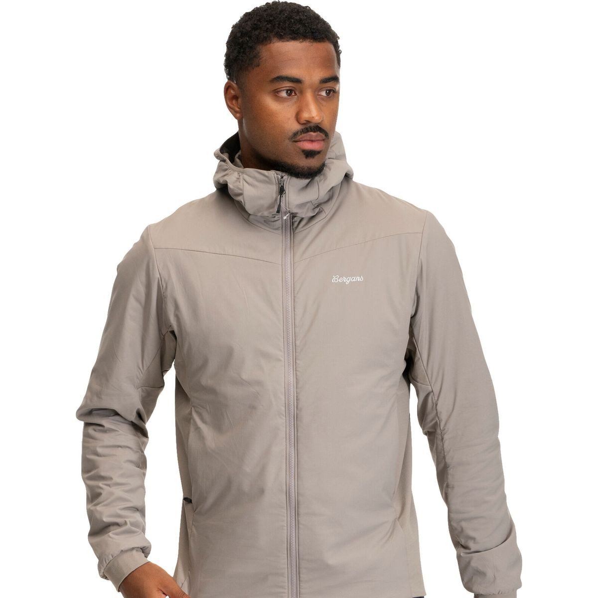Bergans Steppjacke Holo Insulated Hood Jacket Men Leichte, isolierende Jacke mit flexibler Anwendung als Midlayer oder