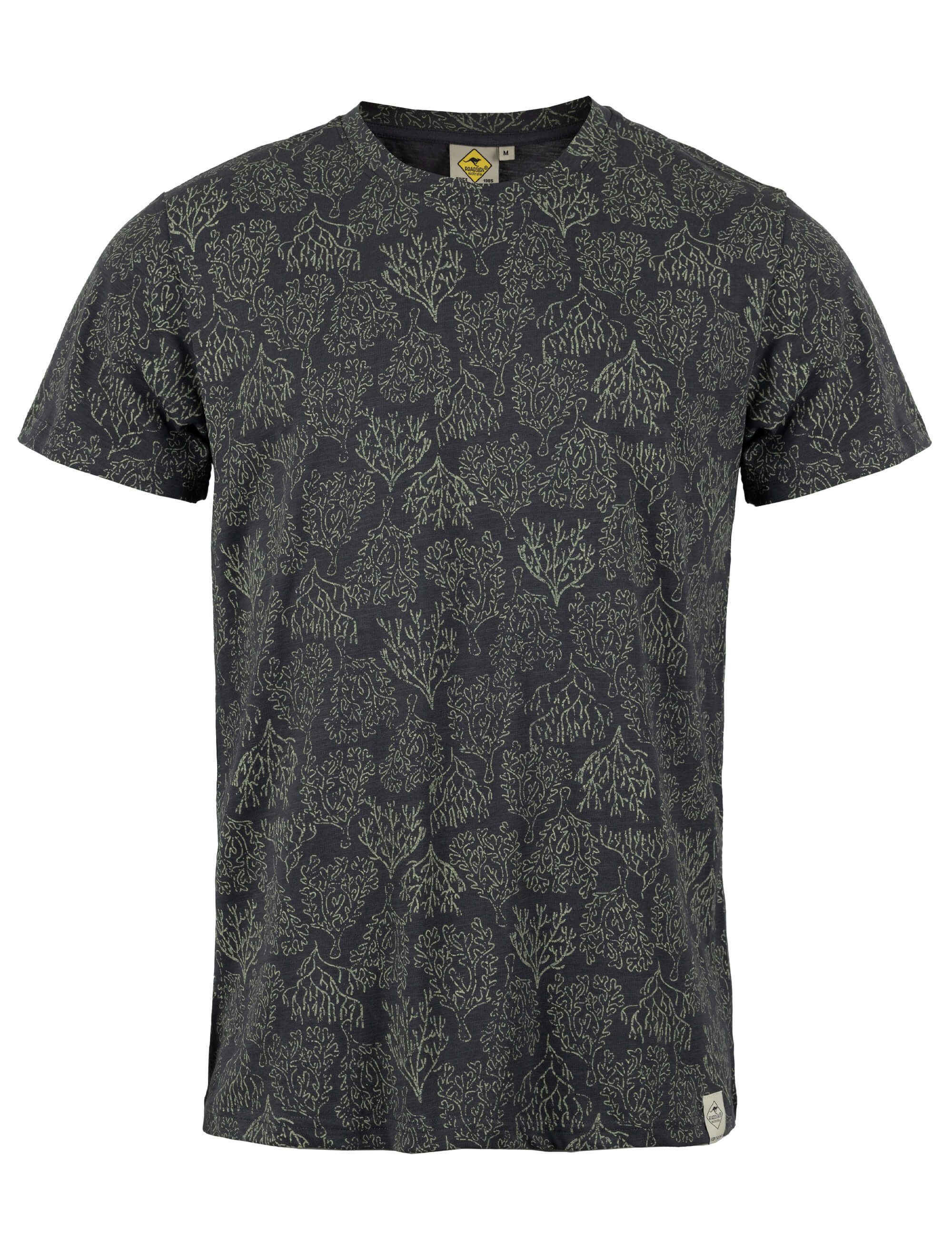 ROADSIGN australia T-Shirt Forest Print (1, 1-tlg., 1) Print mit natürlichem Muster, für trendbewusste Outfits