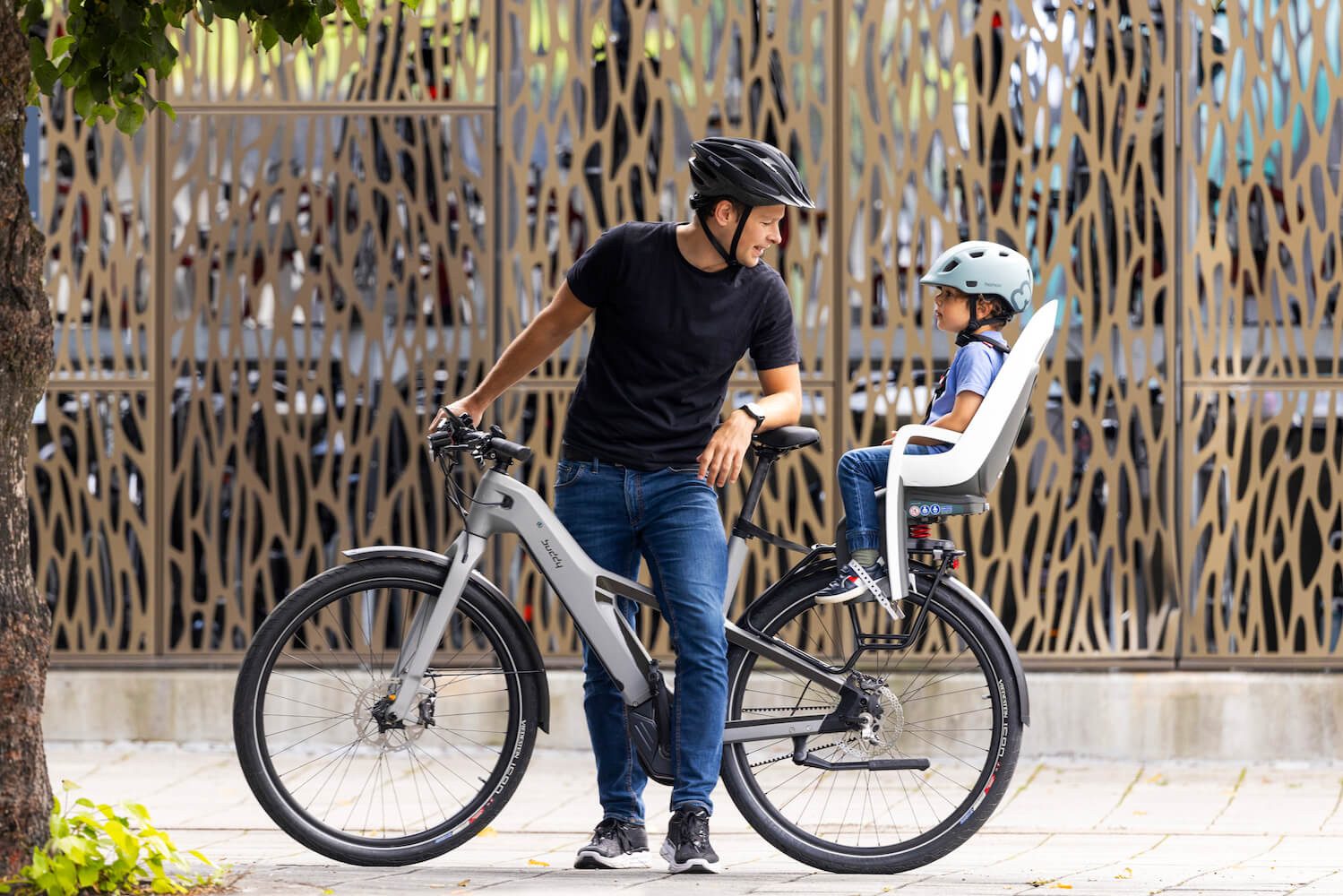 Hamax Fahrradkindersitz Hamax Caress - inkl. Gepäckträger-Adapter