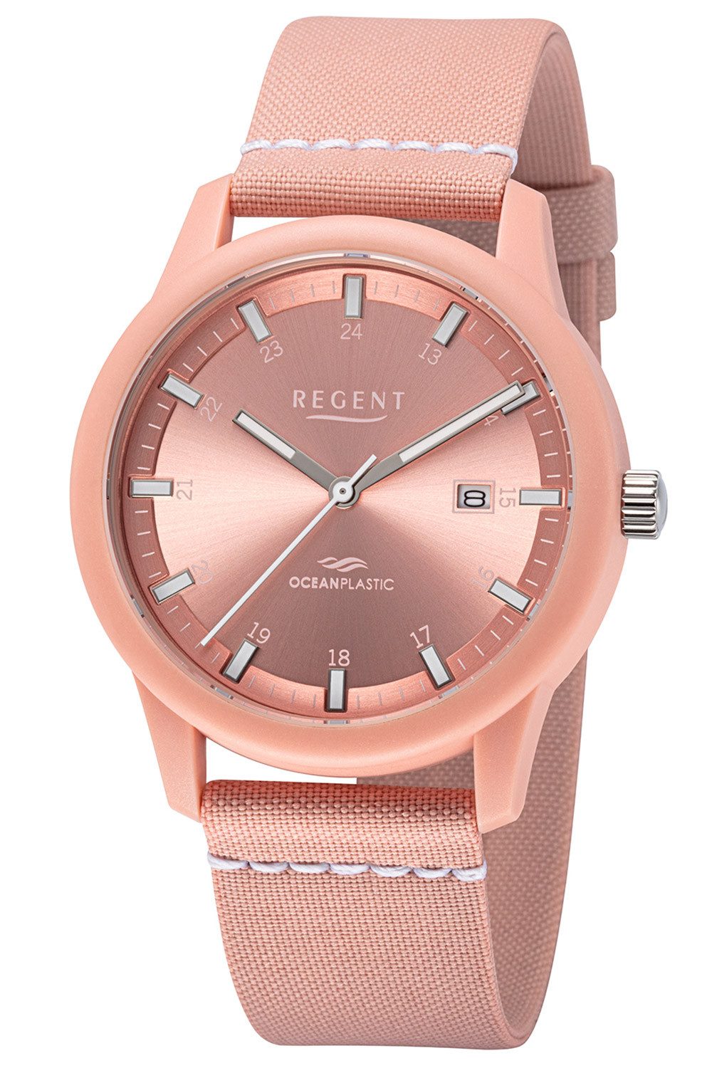 Quarzuhr Armbanduhr Ocean Plastic Rosa