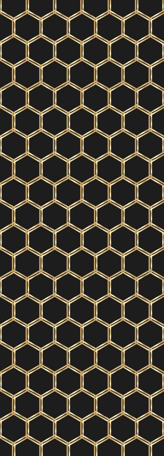 queence Vinyltapete Josephina, glatt, Farbverlauf, abstrakt, bedruckt, gemustert, 90x250cm, selbstklebend, kinderleichte Anbringung, Sticker