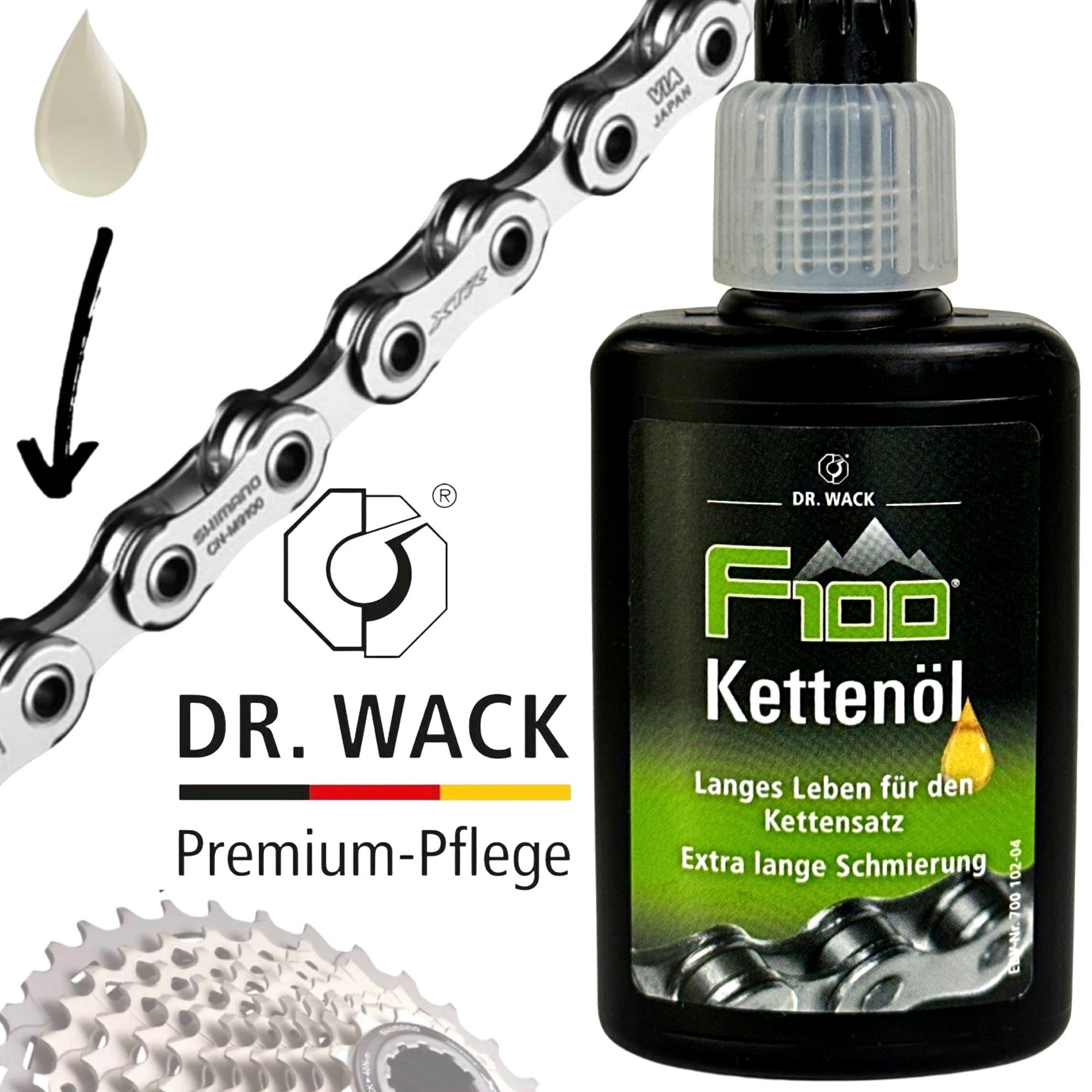 DR WACK Fahrrad-Montageständer Dr.Wack F100 Fahrrad MTB Ebike Road Kettenöl günstig online kaufen