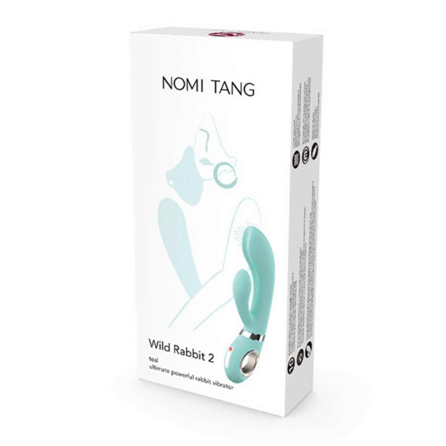 NOMI TANG G-Punkt-Vibrator NOMI 2 - Wild Vibrator Rabbit türkis TANG