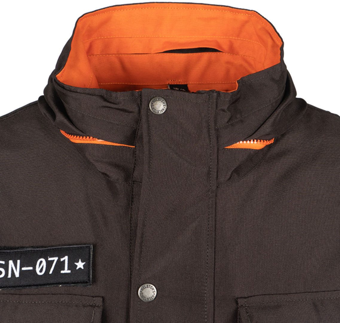 Helstons Motorradjacke Trooper Motorrad Textiljacke Rückenprotektor enthalten,Ellenbogenprotektoren enthalten,herausn