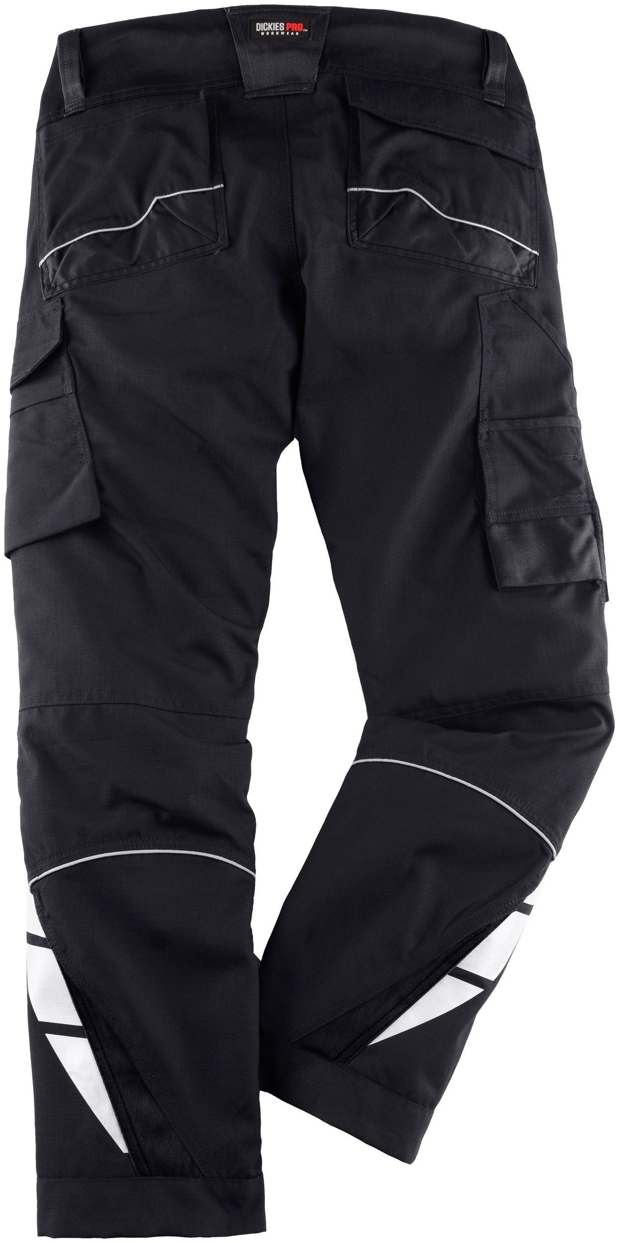 Dickies Arbeitshose reflektierenden PRO schwarz Details mit