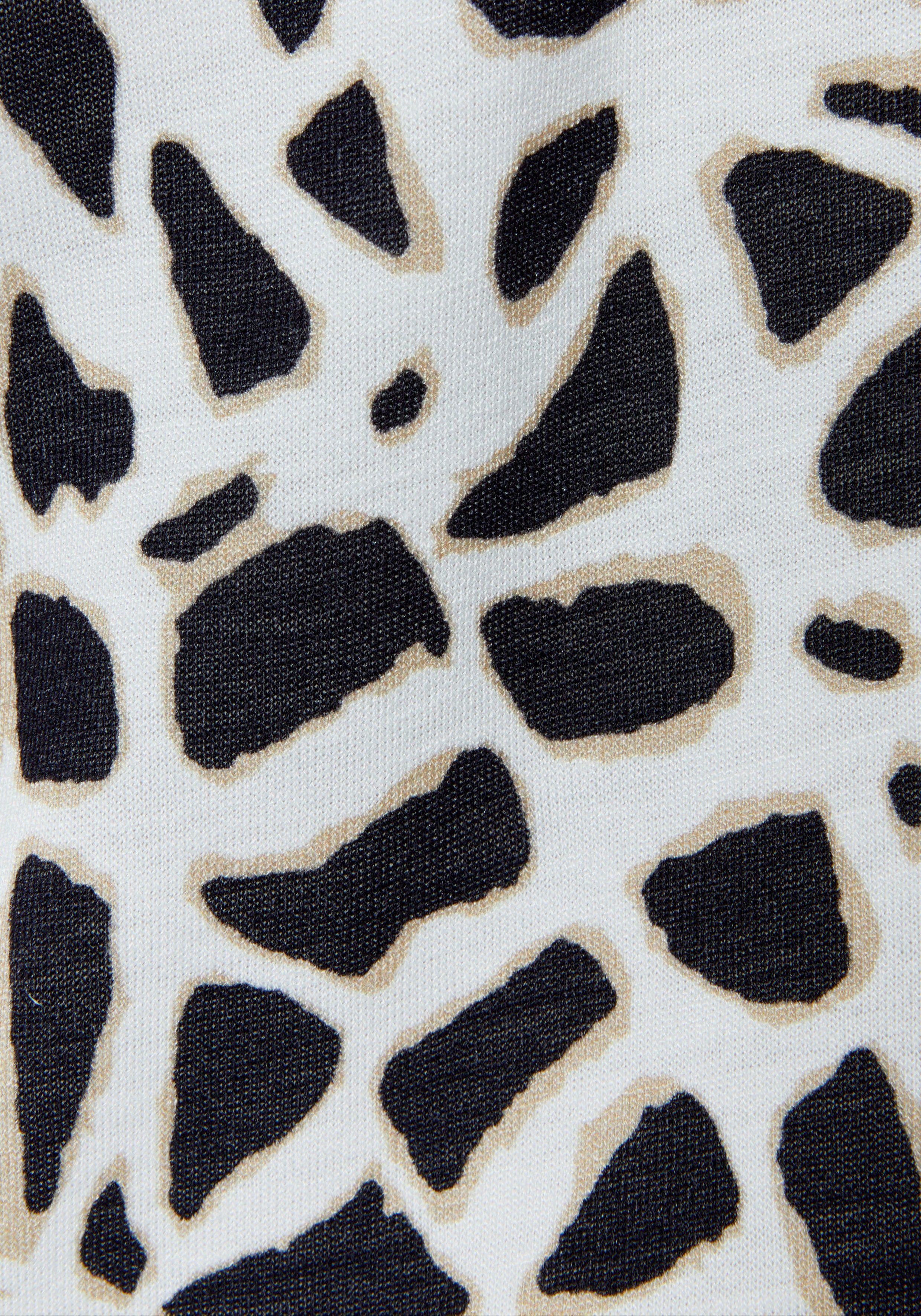 Jerseykleid mit LASCANA Animalprint