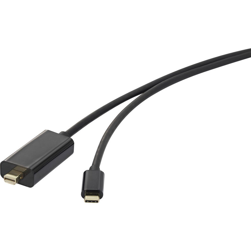 Renkforce Renkforce USB-C® / Mini-DisplayPort Adapterkabel USB-C® Stecker, Mini HDMI-Kabel, (500.00 cm)