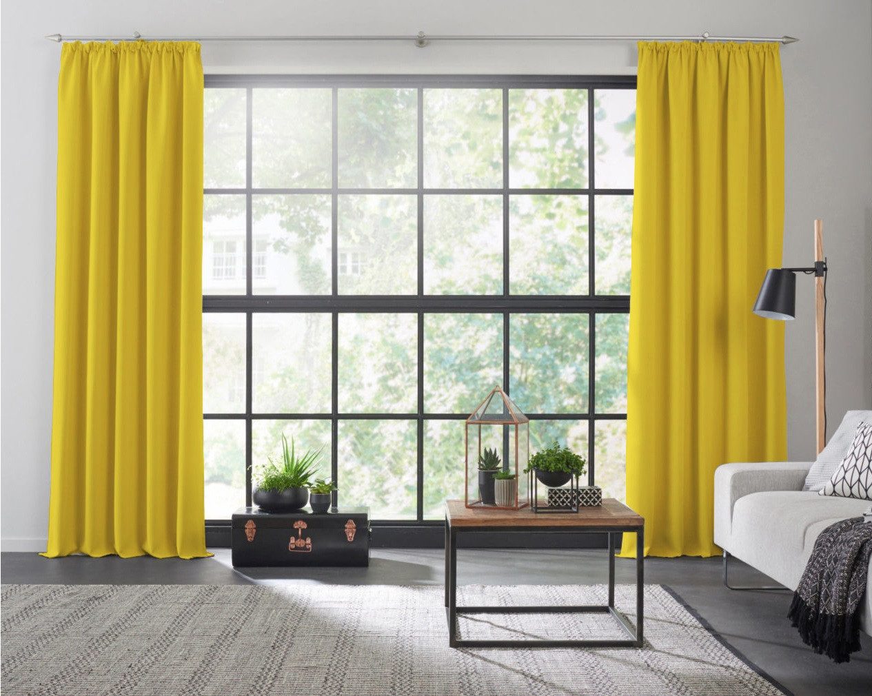 Wirth Vorhang Dim out (1 St), Kräuselband, verdunkelnd, nach Maß