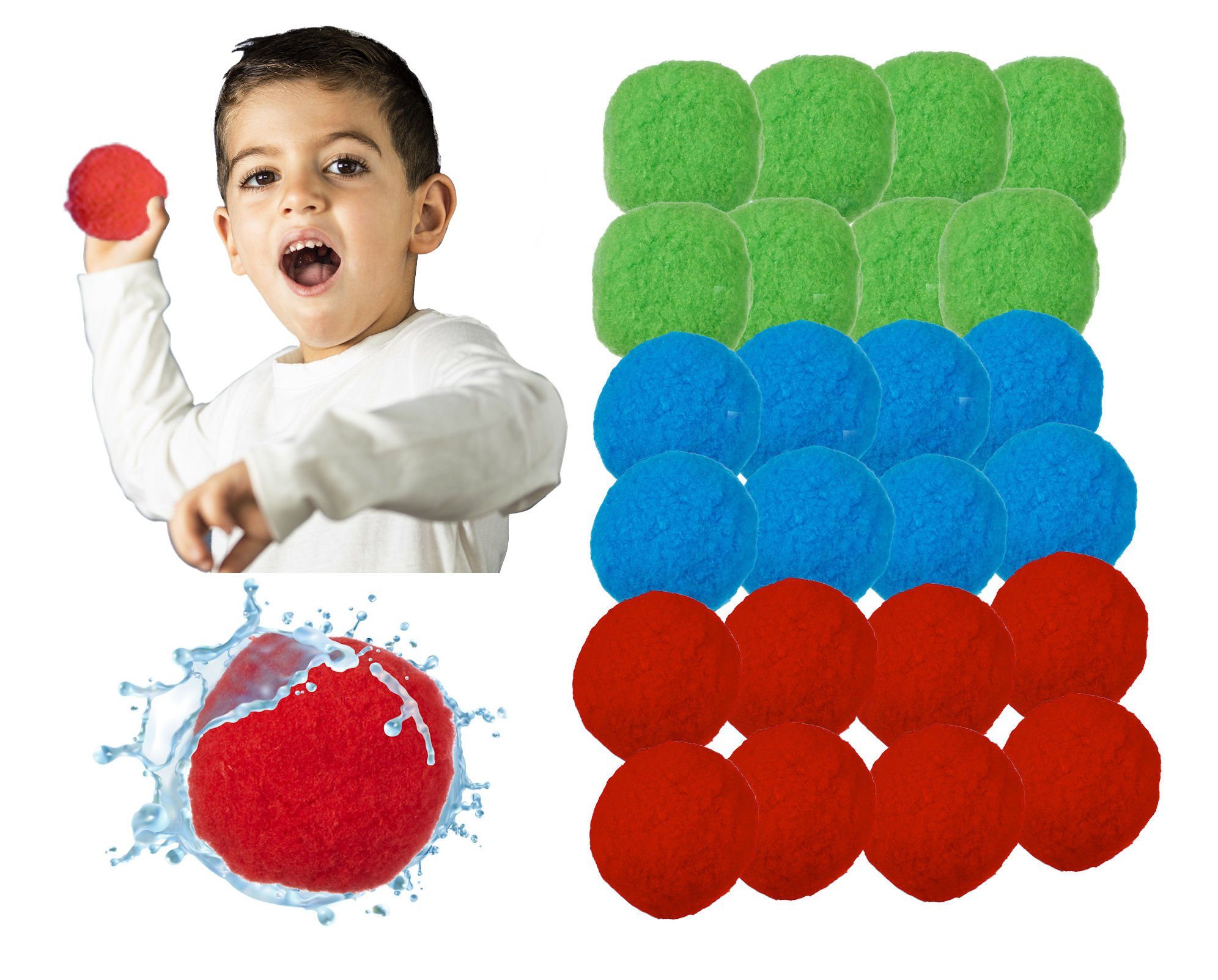 Spetebo Badespielzeug Softball Wasserbomben Set - günstig online kaufen