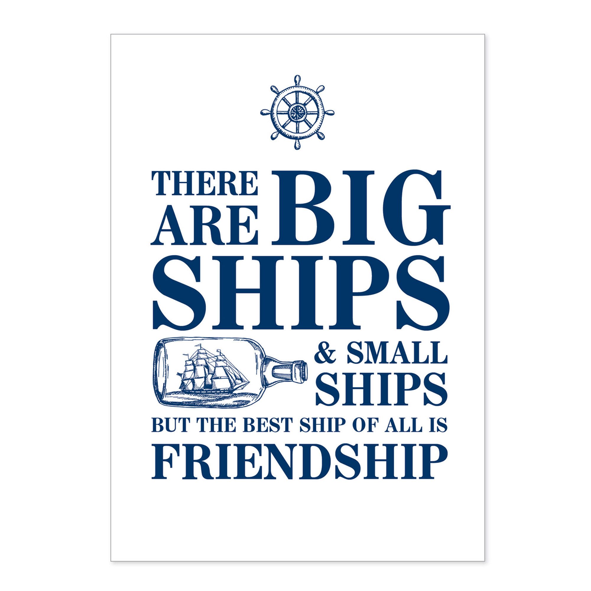 Postkarte Postkarte Friendship