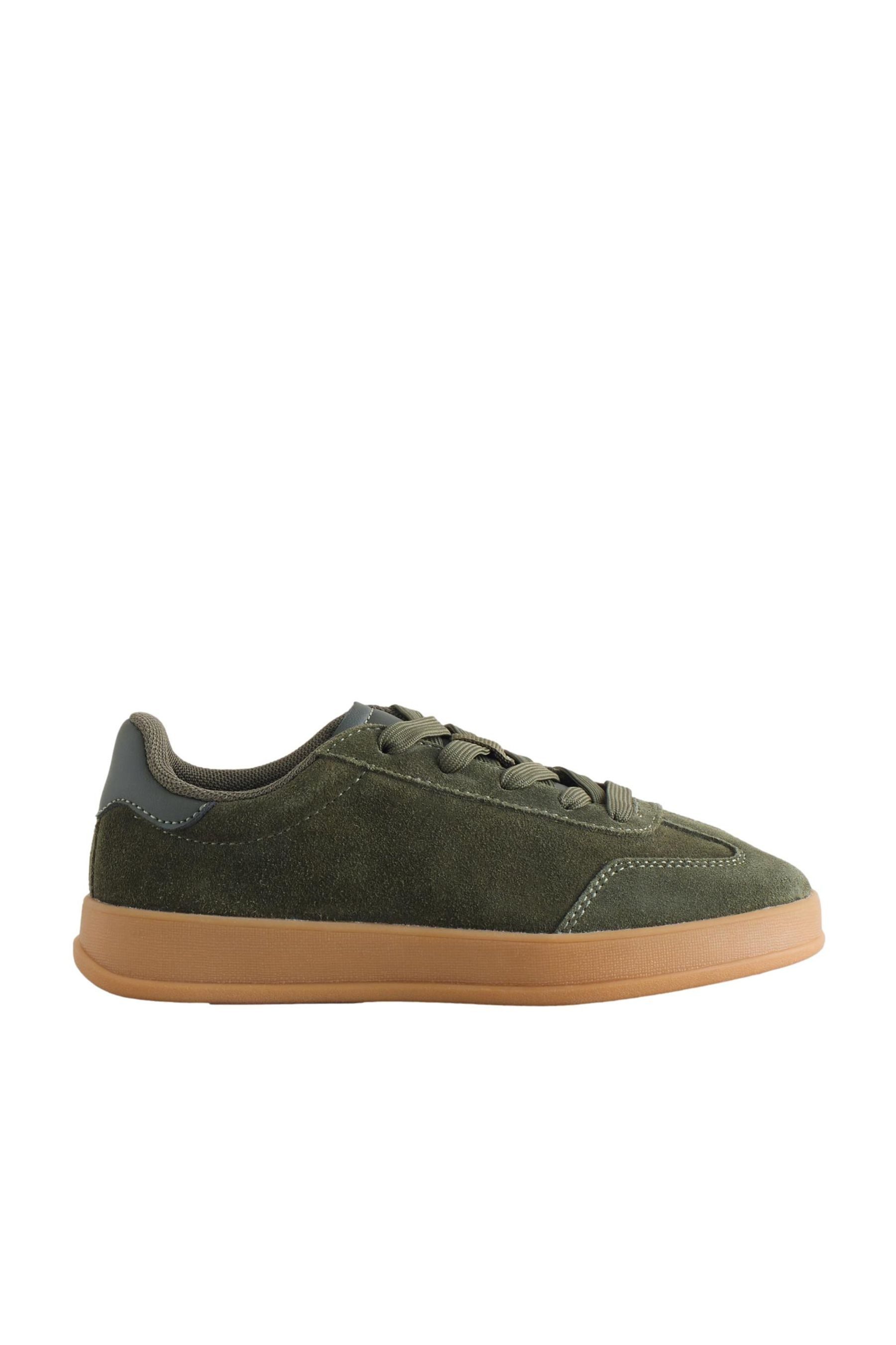 Next Elegante Schnürsneaker aus Veloursleder Schnürschuh günstig online kaufen