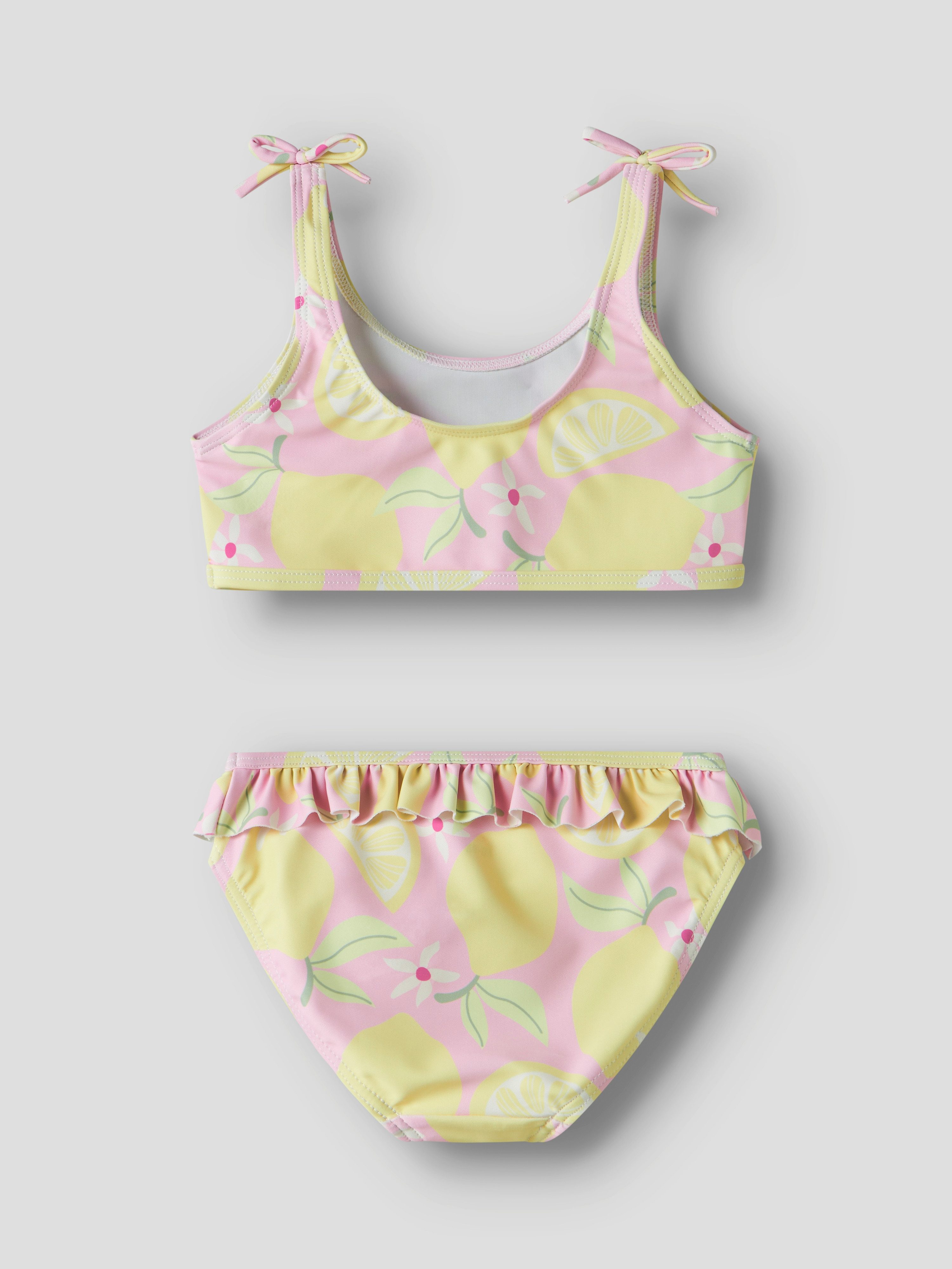 Name It Bustier-Bikini NMFZILUA BIKINI (Set, 2-St) mit süßen Rüschen- und Schleifendetails