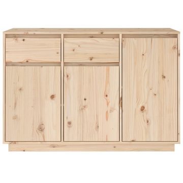 vidaXL Sideboard Sideboard 110x34x75 cm Massivholz Kiefer (1 St)