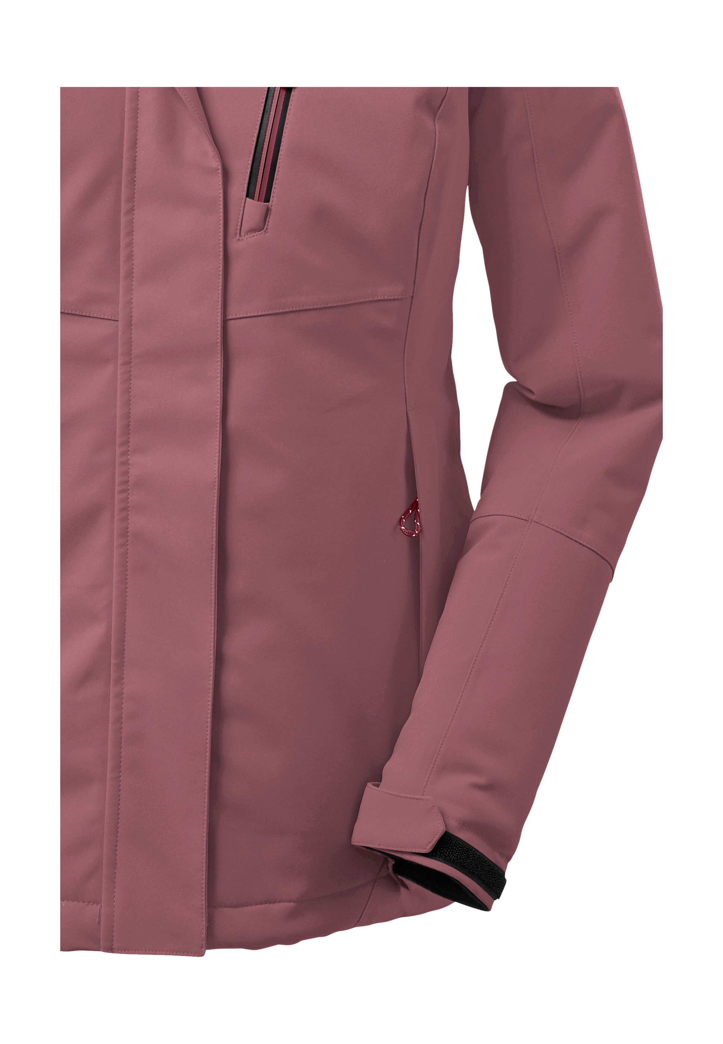 Killtec Outdoorjacke KOW 140 WMN JCKT Wasserdichte Damenjacke, atmungsaktiv, abnehmbare Kapuze – Bild 4 von 5