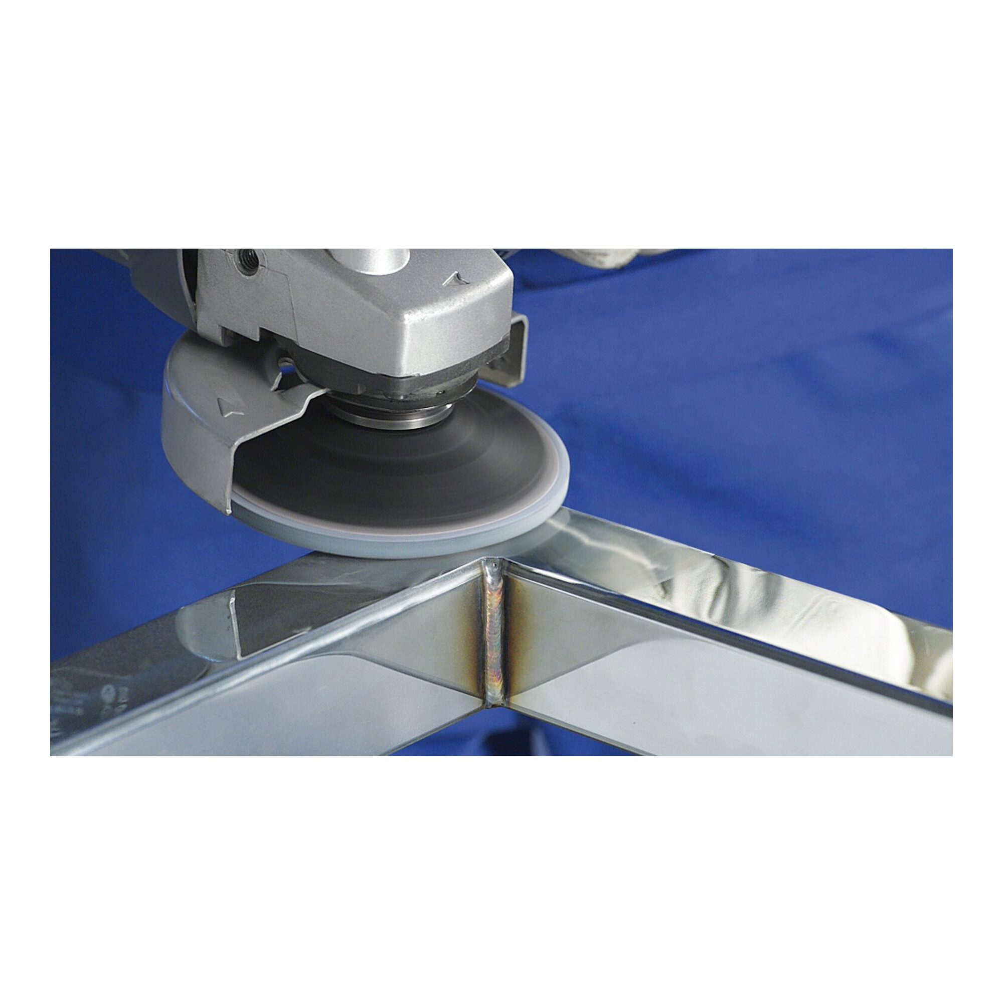 Pferd Schleifscheibe PFERD TOOLS COMBICLICK verpresste Vliesronde CC PNER Ø 100mm Weich SIC