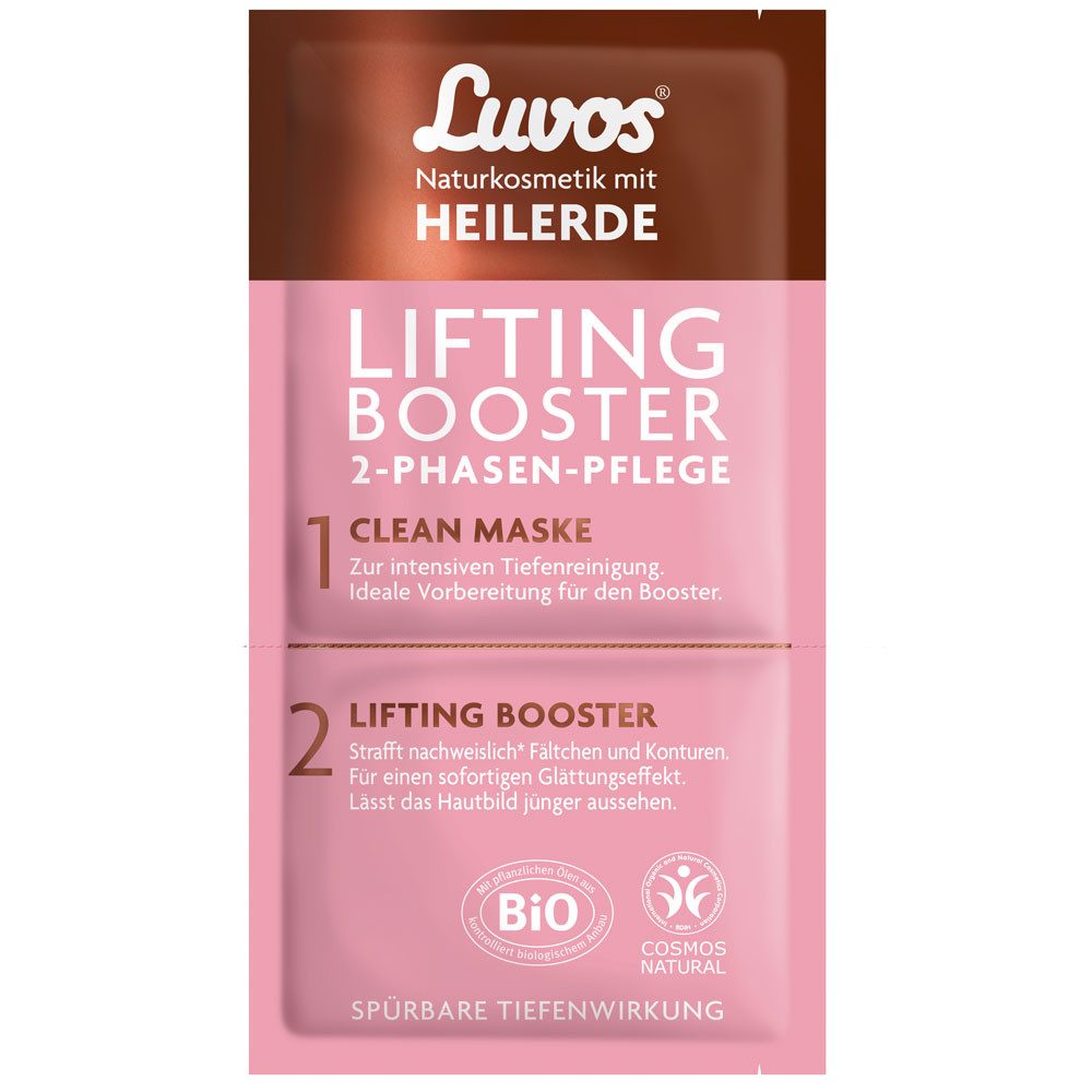 Luvos Gesichtspflege Lifting Booster mit Clean Maske, 9.5 ml