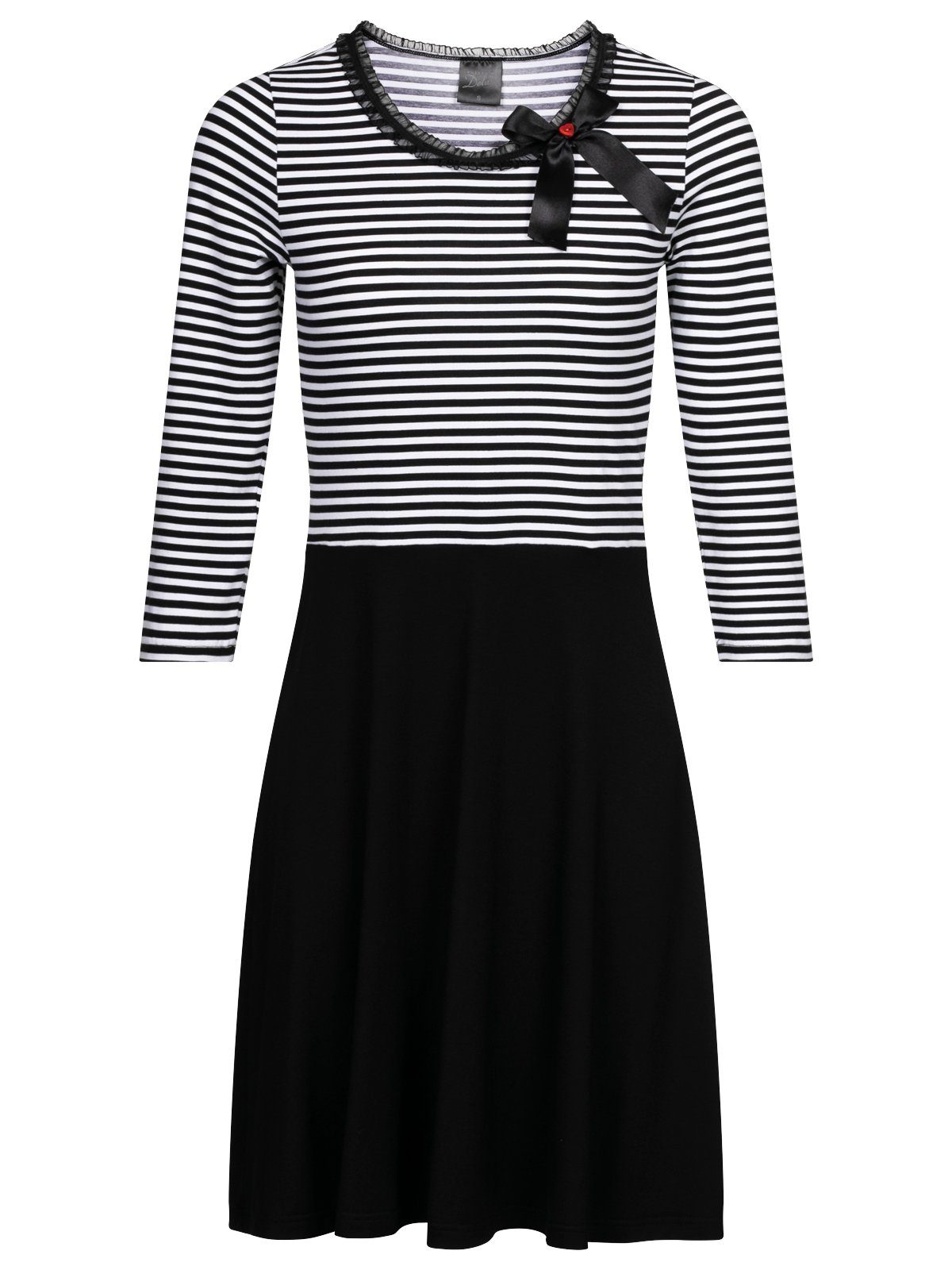 Pussy Deluxe A-Linien-Kleid Fine Stripes