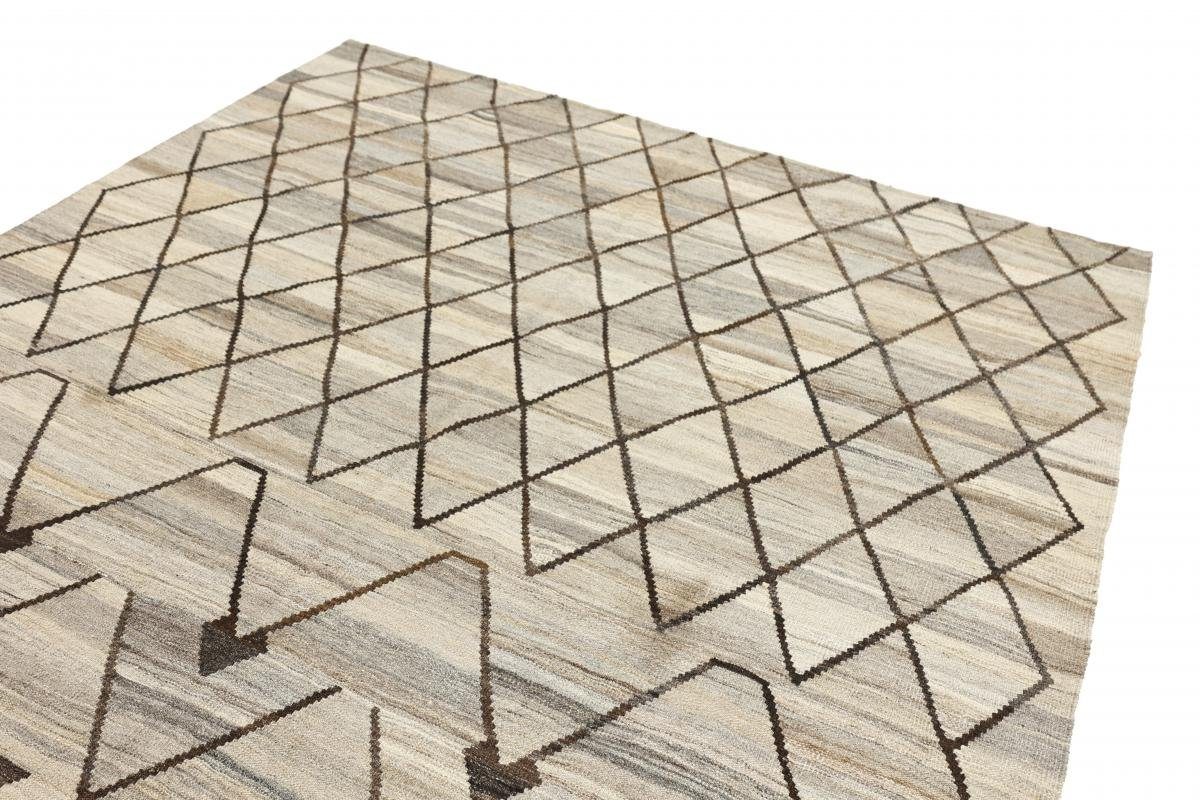 Orientteppich Kelim Berber Design Orientteppich, Höhe: rechteckig, Nain 208x293 Moderner 3 mm Handgewebter Trading