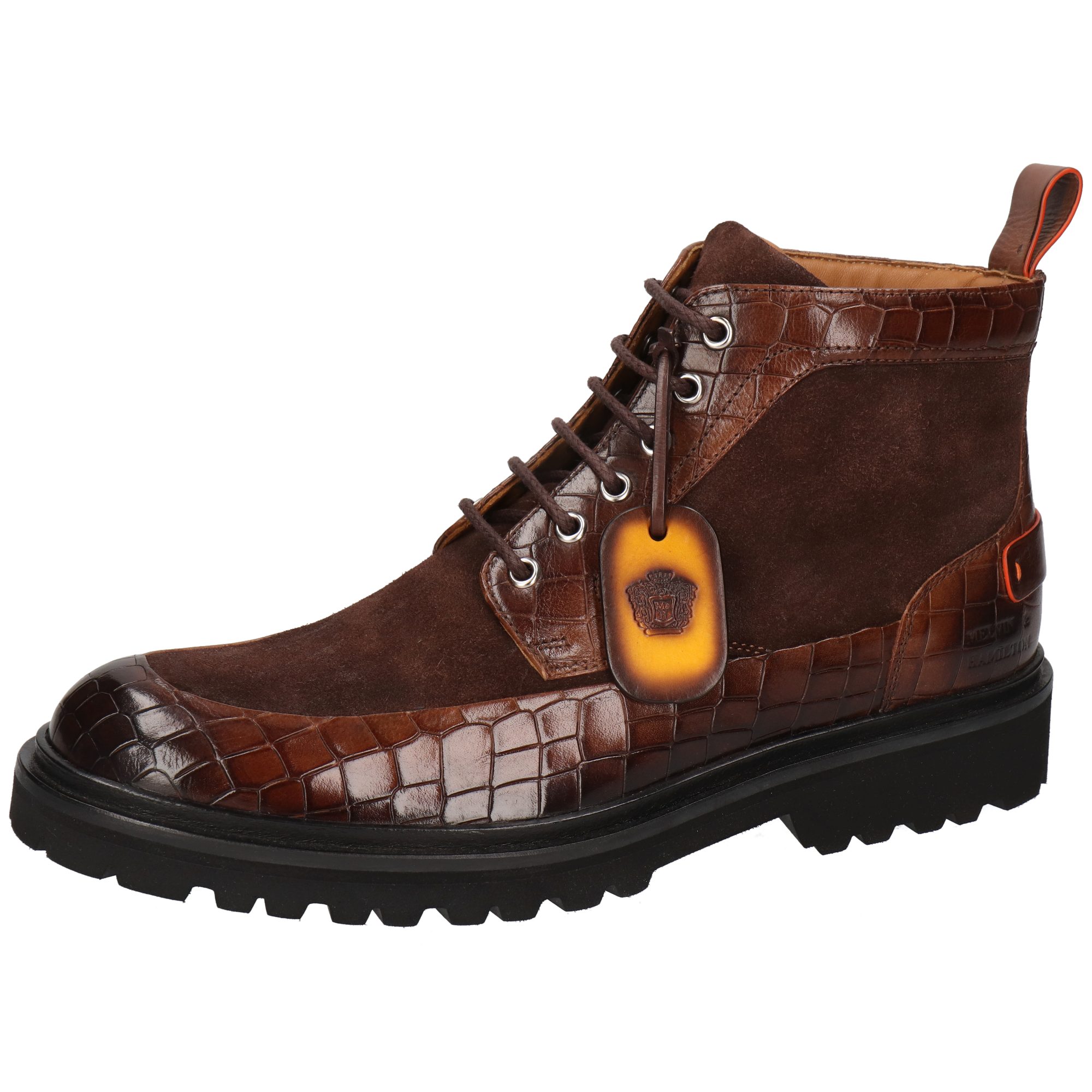 MELVIN & HAMILTON Schnürstiefel 'Pierce 21' Zweifarbig » Günstig Online