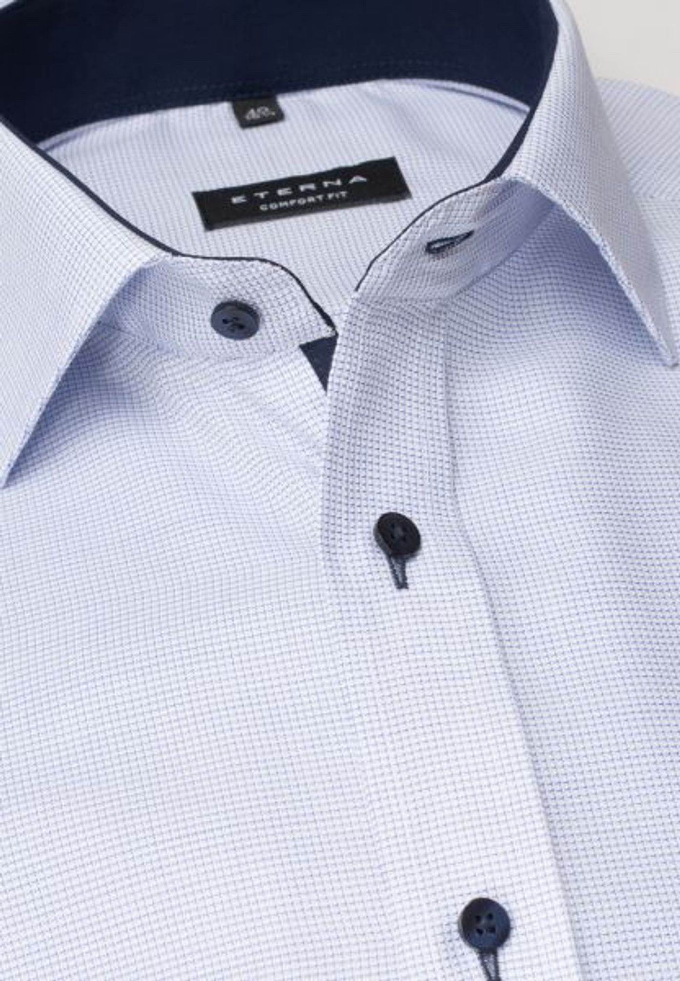 Eterna Langarmhemd Modern Fit comfort fitKent